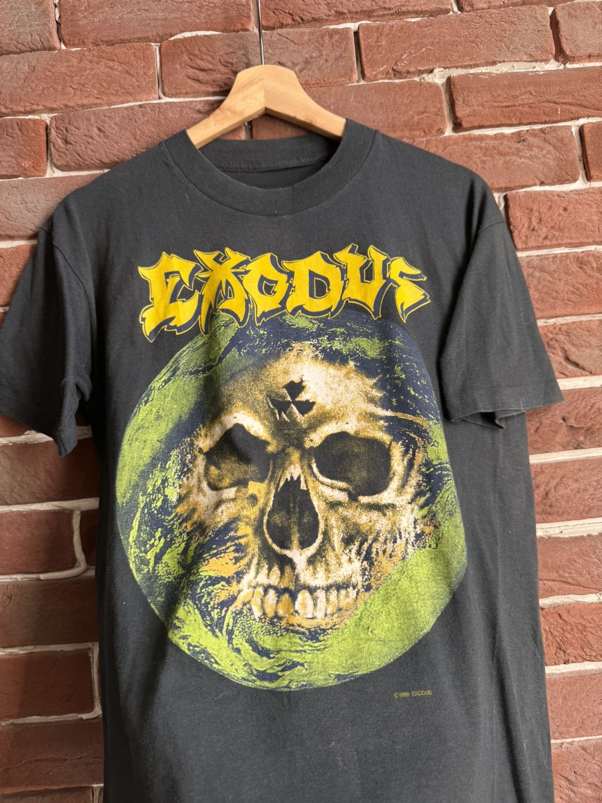 Vintage Vintage 1989 Exodus Fabulous Disaster metal band tee shirt Size US M / EU 48-50 / 2 - 4 Thumbnail