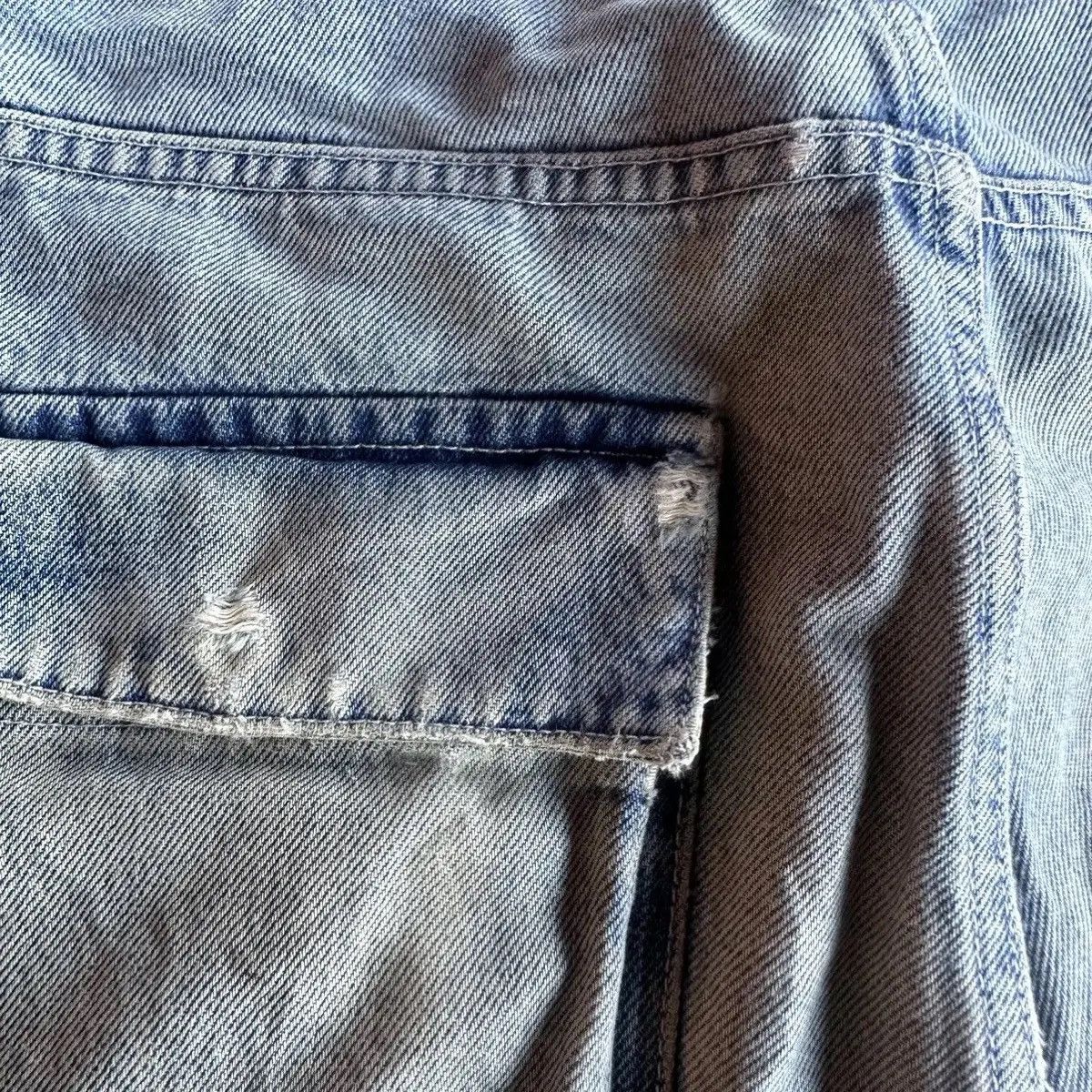 Levi's Made & Crafted LEVI’S MADE & CRAFT DENIM DOUBLE KNEE RIPPED WORK WEAR PANTS Size US 30 / EU 46 - 23 Thumbnail