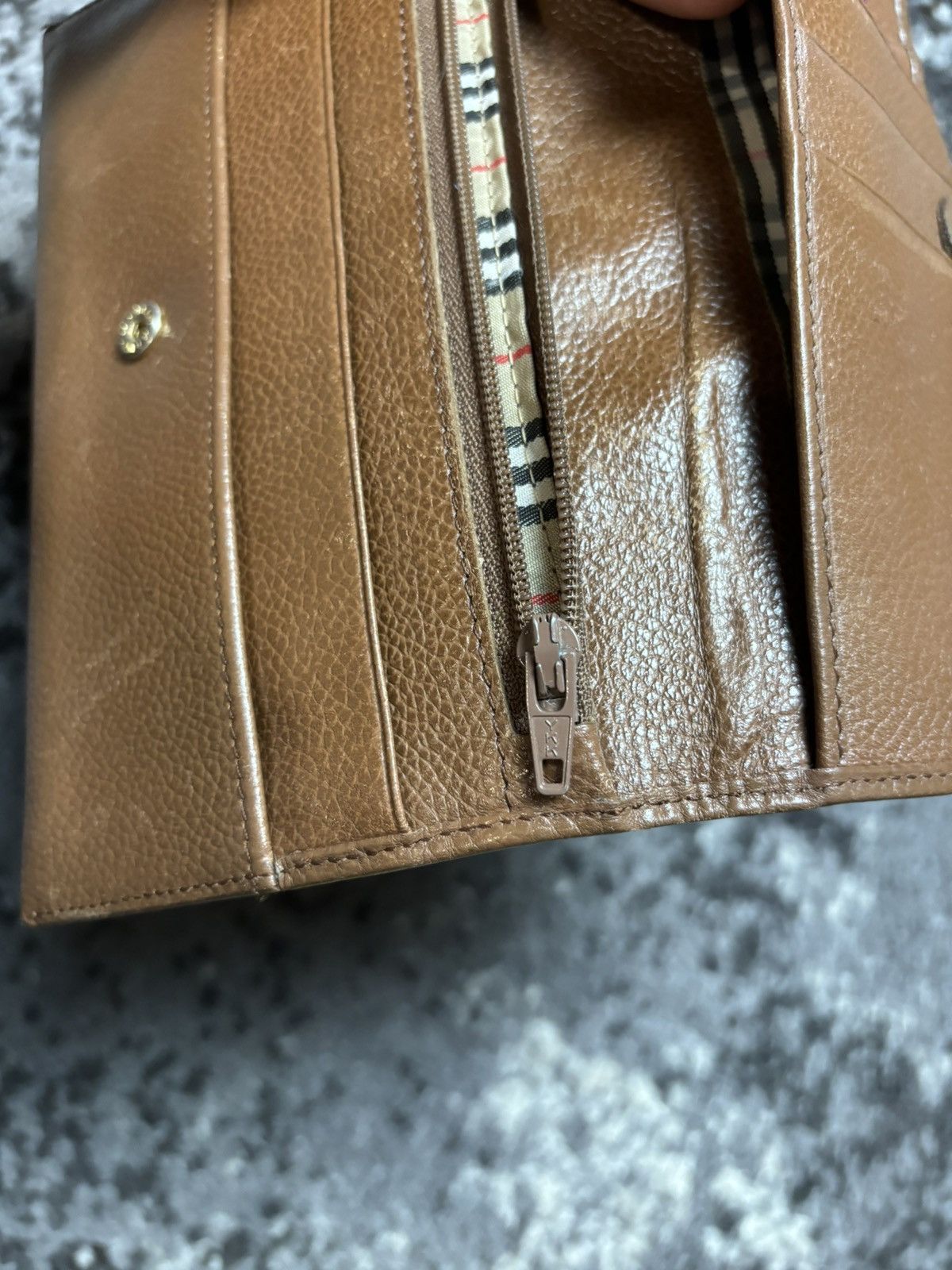 Burberry × Vintage Vintage Burberry long letter wallet Size ONE SIZE - 10 Thumbnail
