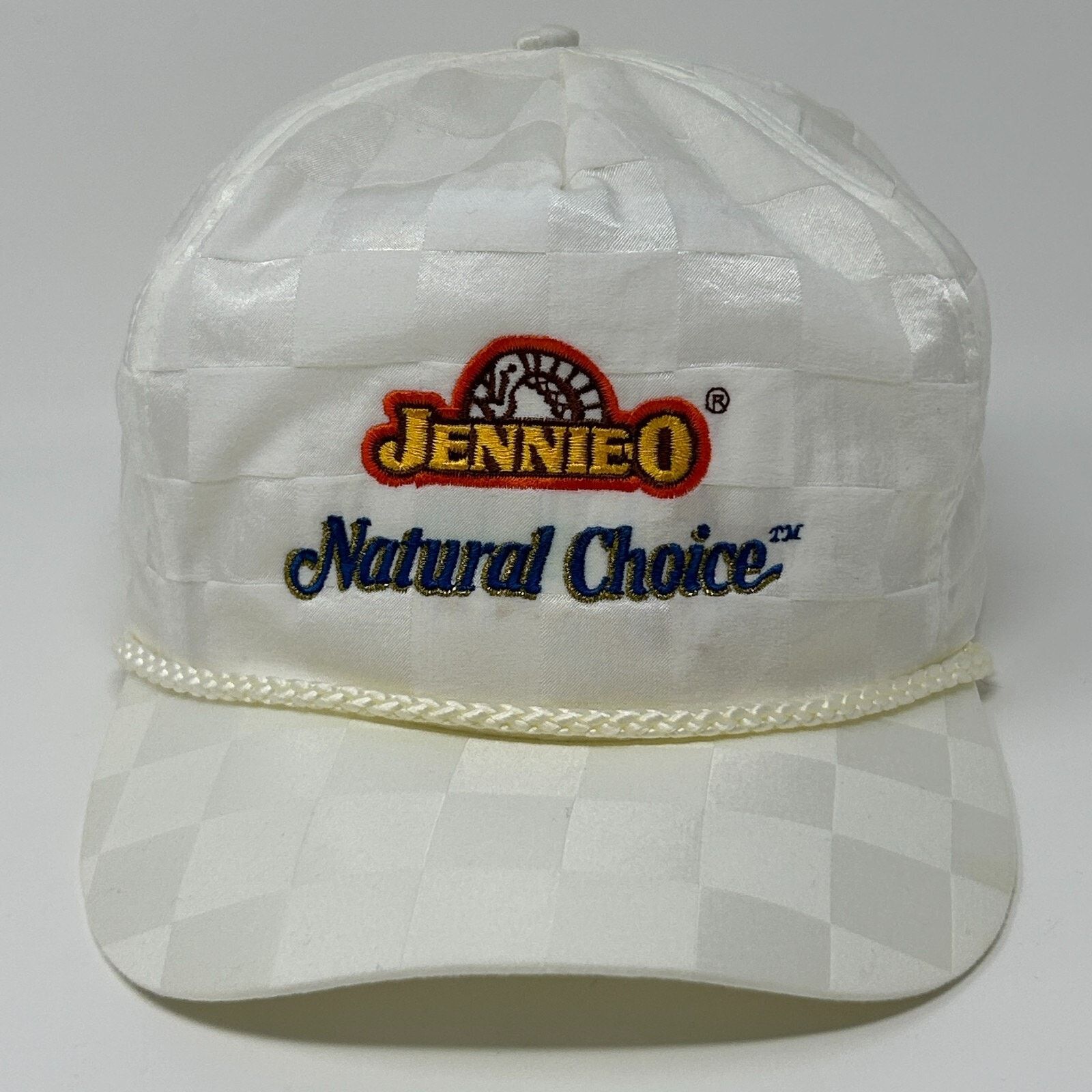 Vintage Vintage 80s Jennie-O Turkey Store Hat Baseball Cap White Size ONE SIZE - 1 Thumbnail