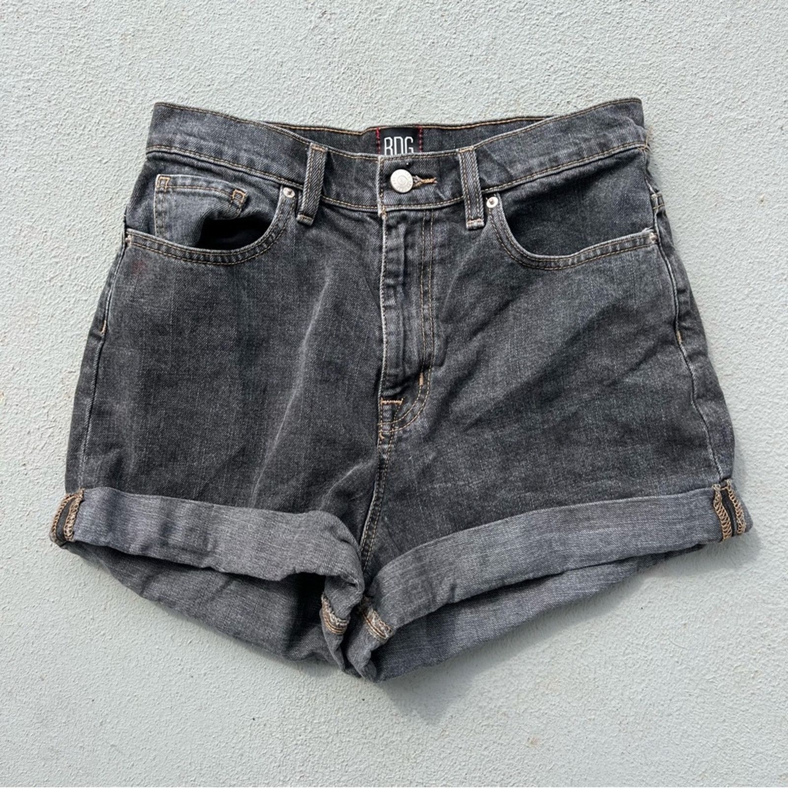 Bdg high waisted shorts best sale