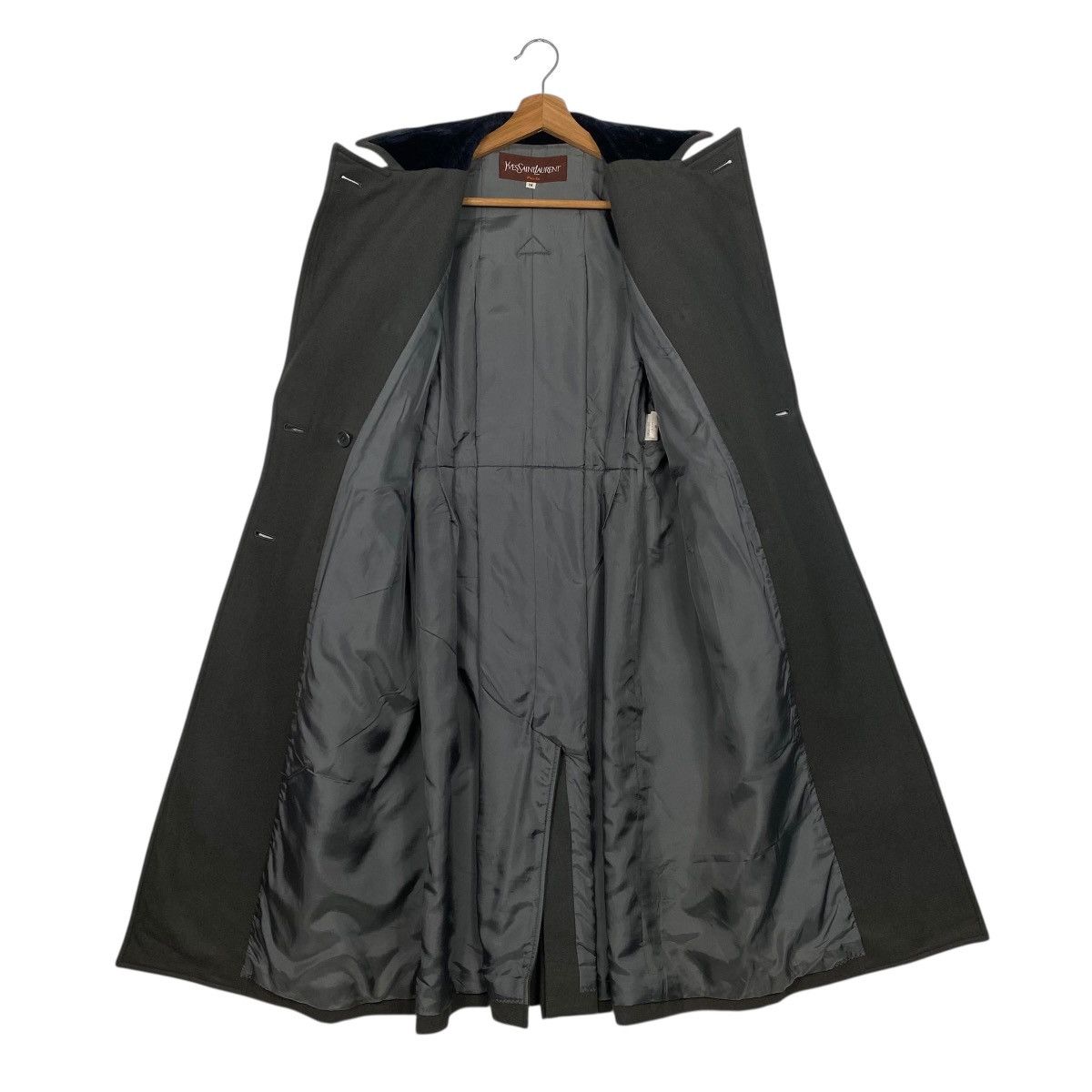 Yves Saint Laurent Yves Saint Laurent double breasted longcoat Size M / US 6-8 / IT 42-44 - 12 Thumbnail