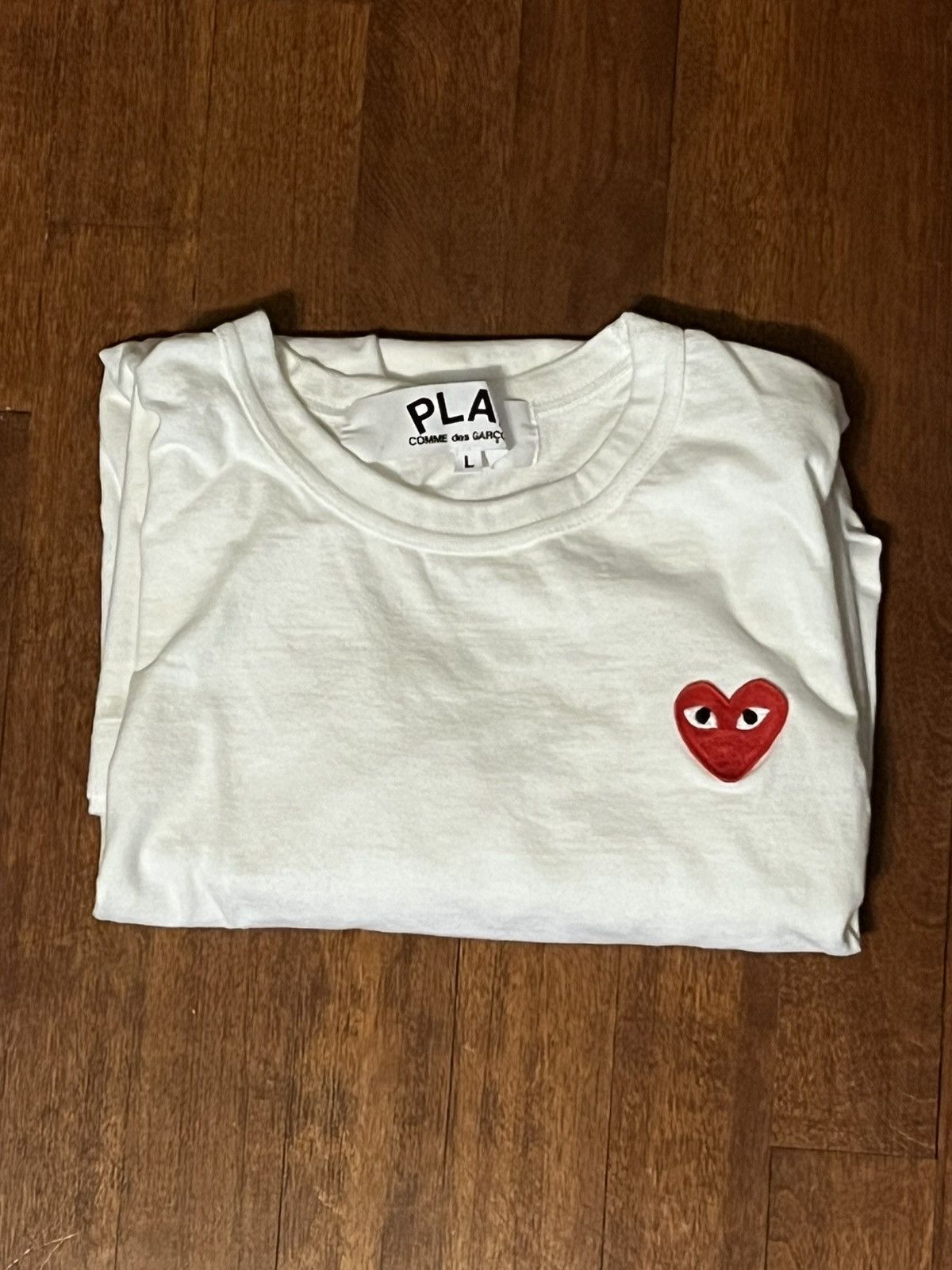Comme des Garcons Comme Des Garçons T-Shirt White Large CDG Size US L / EU 52-54 / 3 - 2 Thumbnail