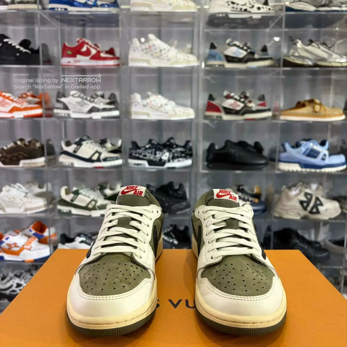 Ts X Nike Aj1 8.0 40.5 Mint Original Box & Accs, Men's (Size 7.5) — image 5 of 6