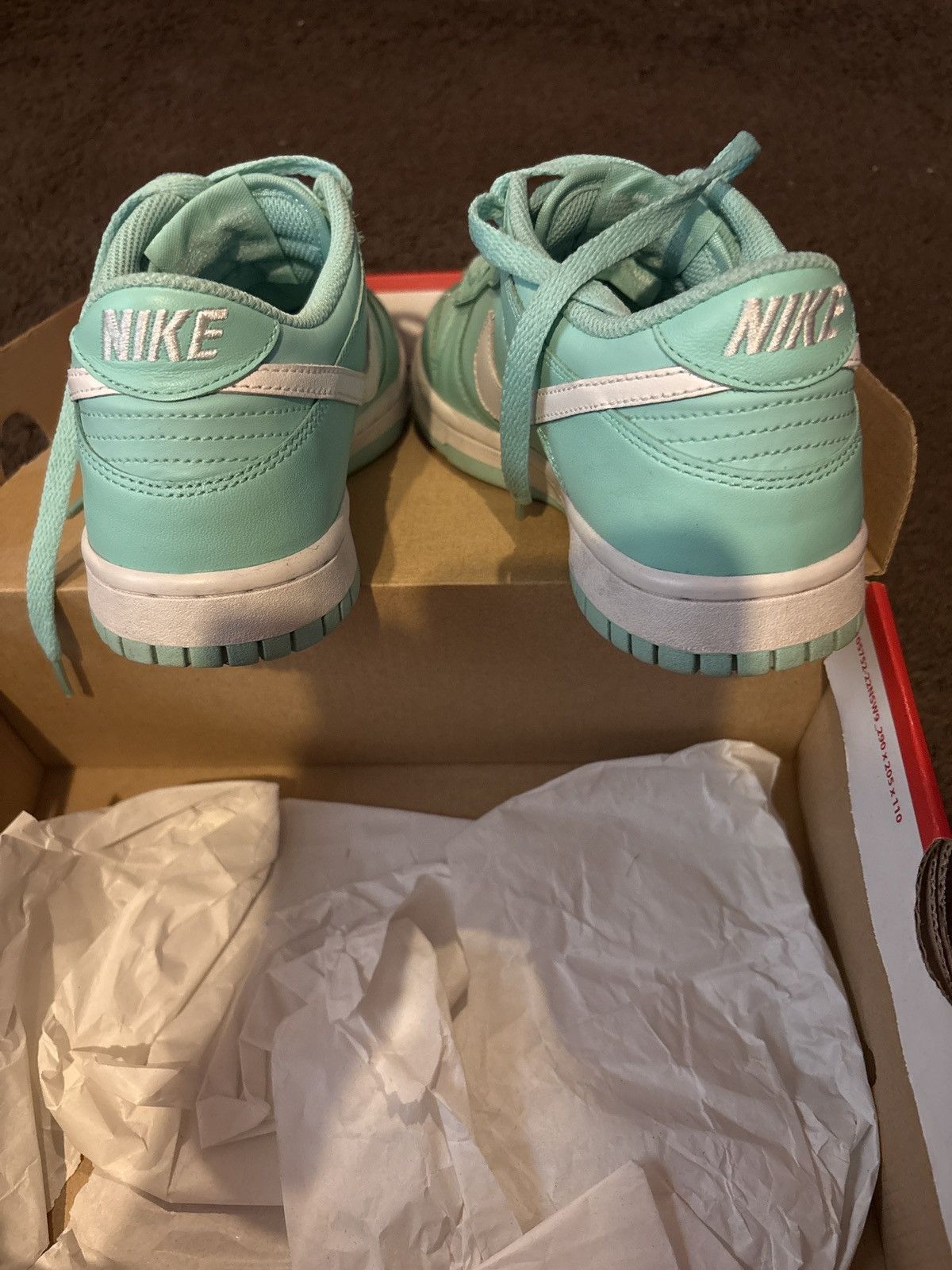 Nike emerald rise nike dunk los (gs) Size US 5.5 / IT 35.5 - 4 Thumbnail