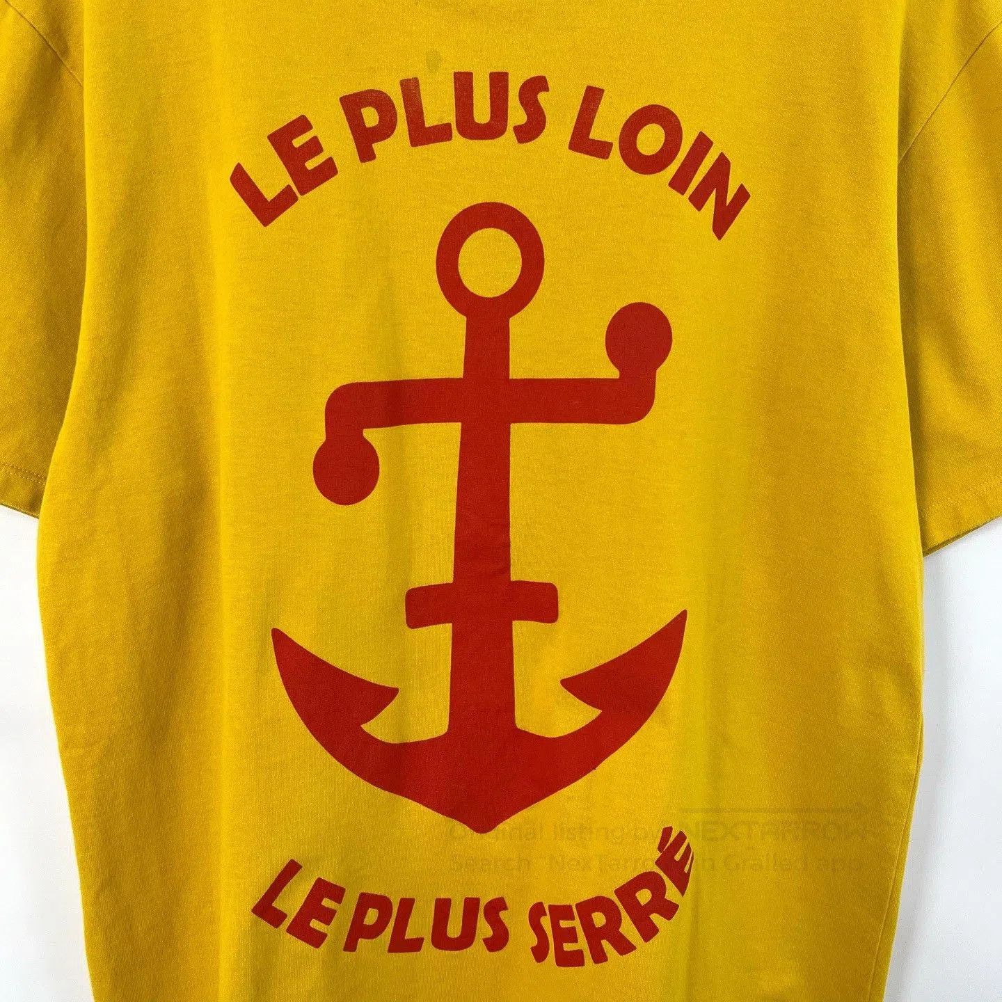 Gucci Gucci Yellow Anchor Print Short Sleeve. Size M / US 6-8 / IT 42-44 - 5 Thumbnail