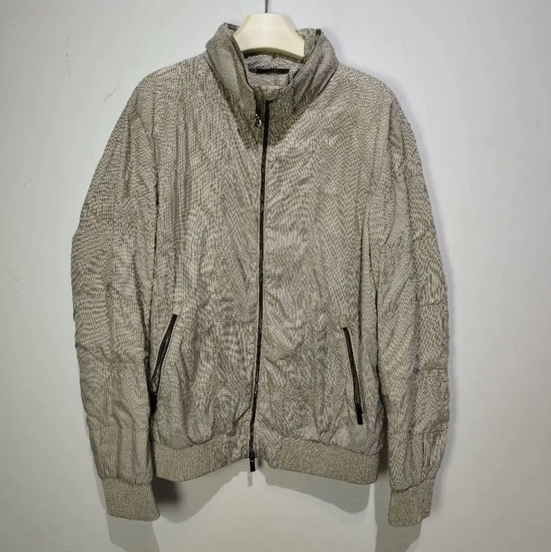 Fendi Fendi Beige XL Polyester Women's Cotton Jacket 0089 Size XL / US 12-14 / IT 48-50 - 1 Thumbnail