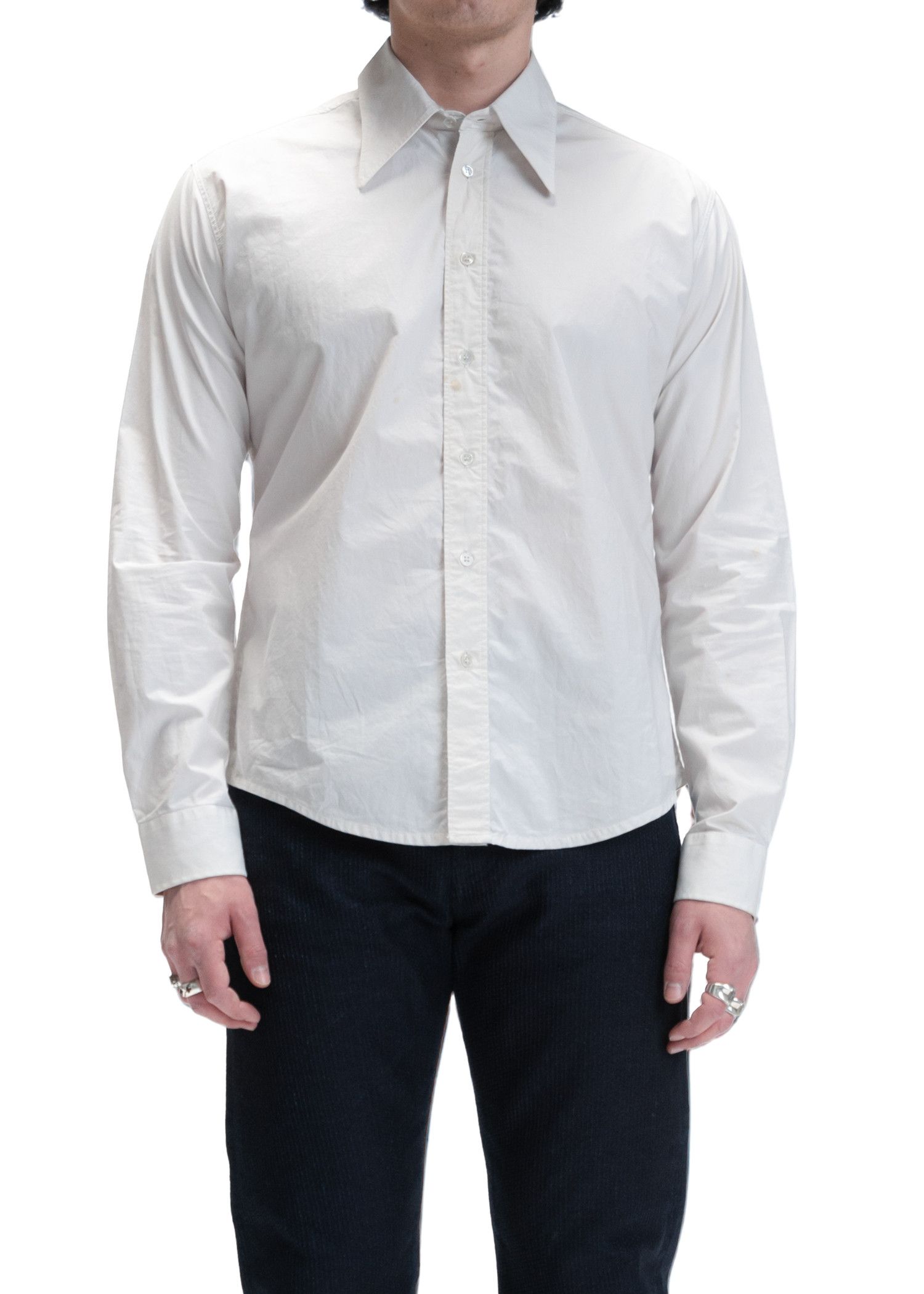 Raf Simons SS04 Embroidered Shirt Size US L / EU 52-54 / 3 - 2 Thumbnail