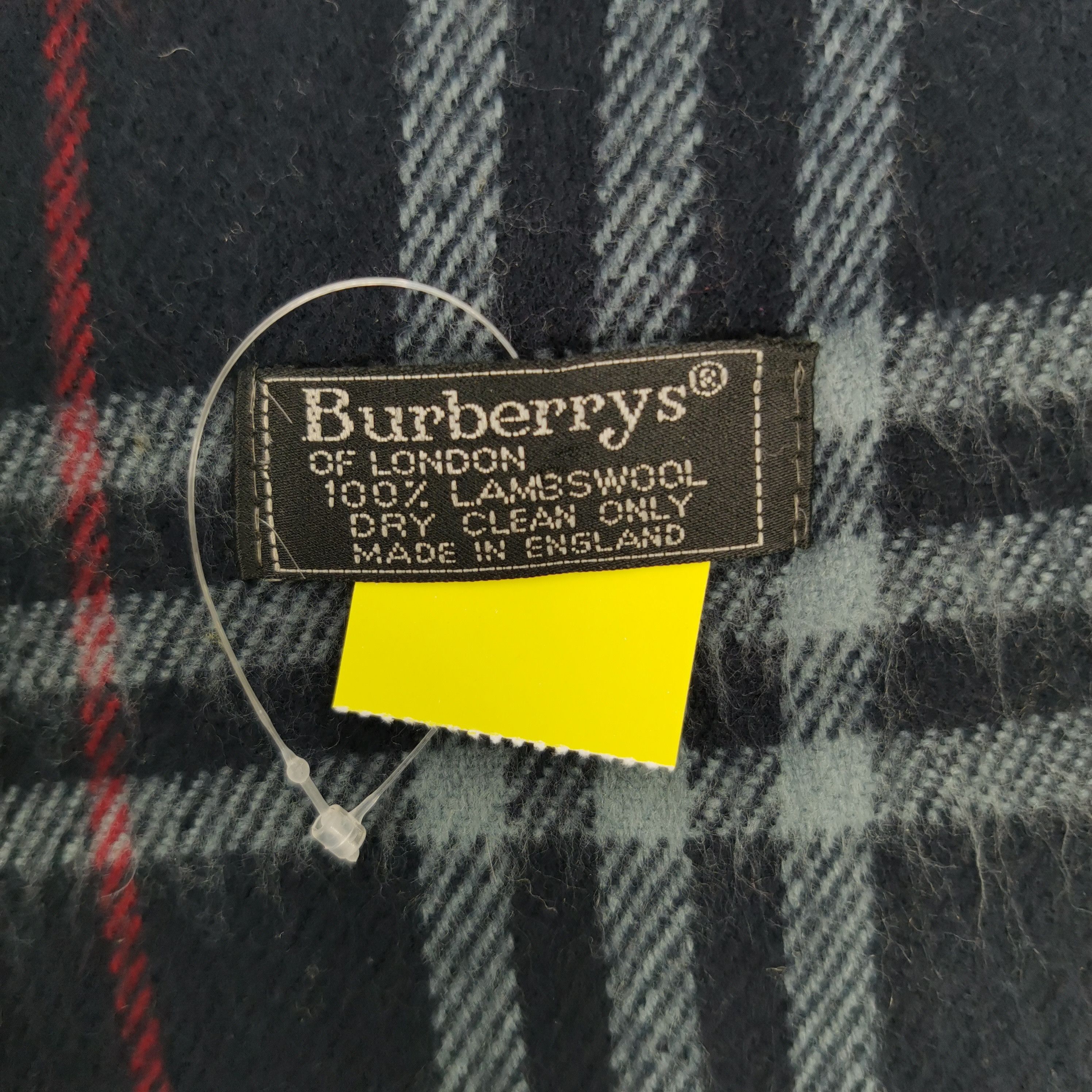 Burberry × Vintage Vintage Burberry Scarf Muffler Wool Cashmere Scarves Size ONE SIZE - 4 Thumbnail