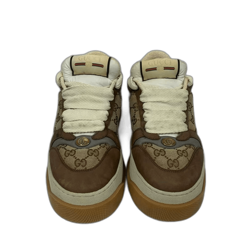 Gucci gucci brown high top sneakers Size US 7 / EU 40 - 1 Thumbnail