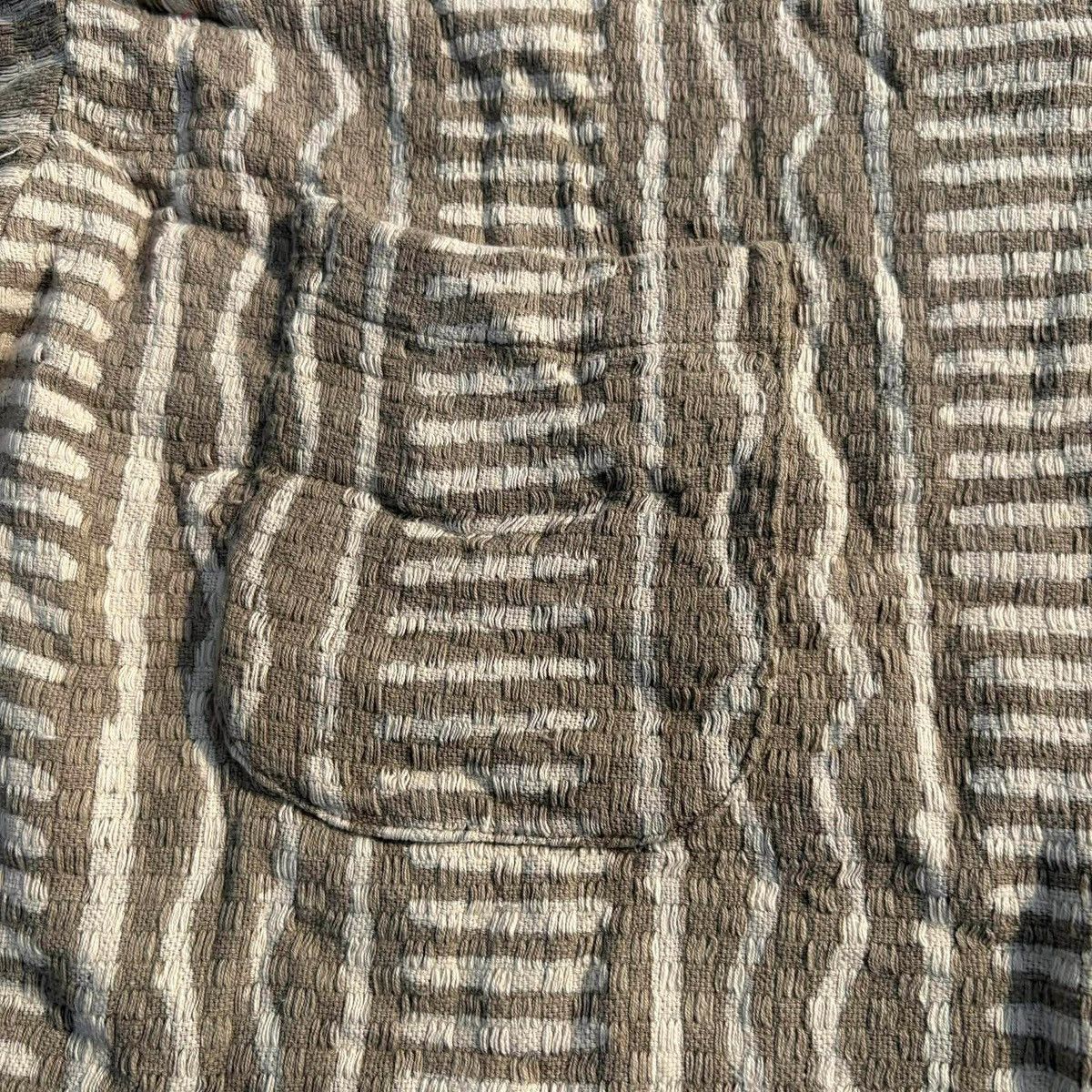 Vintage Lakshmi India Woven Stripe Pullover – Made in India Size US XL / EU 56 / 4 - 6 Thumbnail