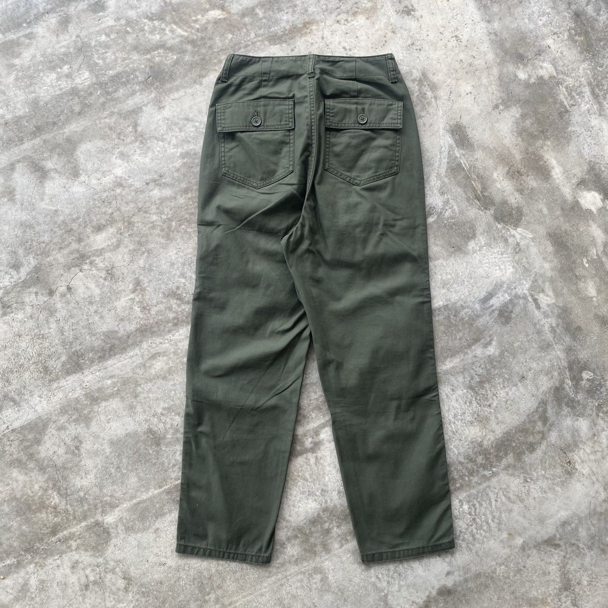 Designer × If Six Was Nine × Le Grande Bleu (L.G.B.) GU Fatigue Baker Pants Size 25" / US 0 / IT 36 - 4 Thumbnail