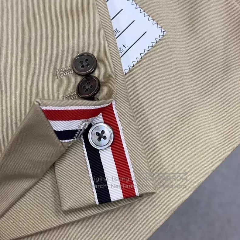 Thom Browne Thom Browne Classic Three-Striped Suit Jacket Size US XL / EU 56 / 4 - 6 Thumbnail