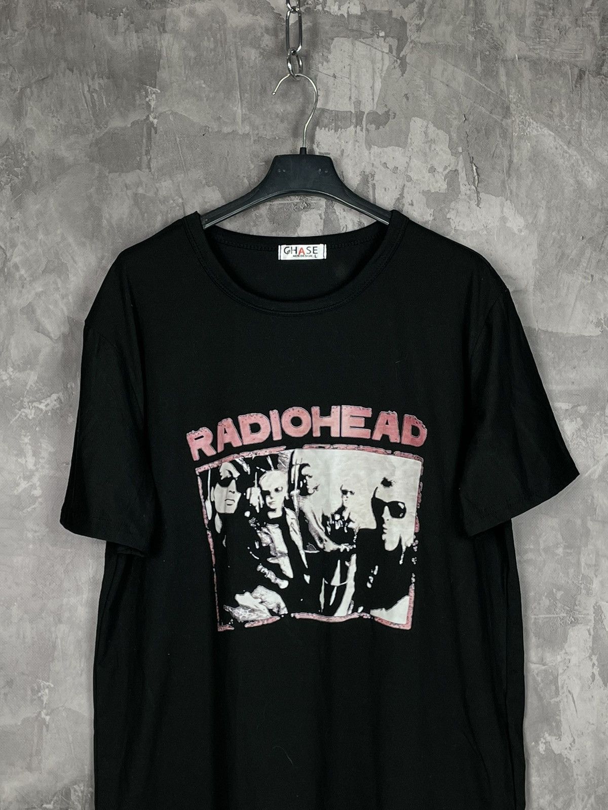 Band Tees × Vintage Radiohead Very Rare Rock Band Hype Logo Tshirt Size US L / EU 52-54 / 3 - 2 Thumbnail