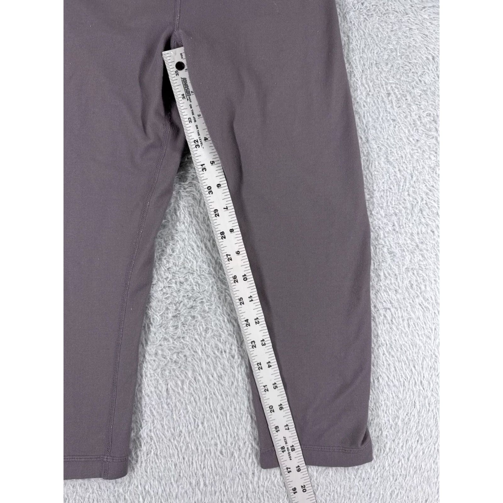Lululemon Lululemon Pants Womens 4 Purple Wunder Under Crop Denim Luon Fabric Yoga W6712S Size 27" / US 4 / IT 40 - 5 Thumbnail