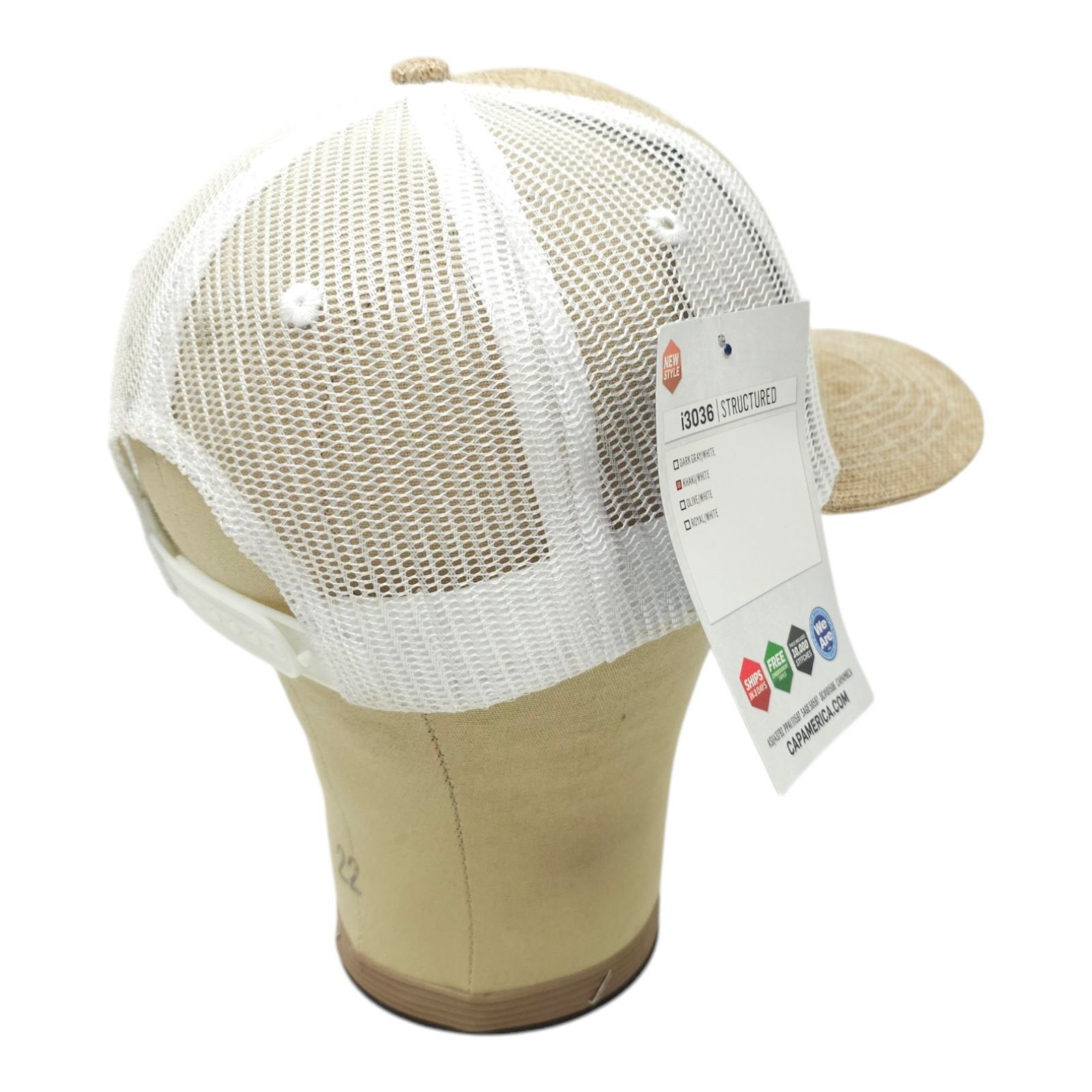 Other Perrier Embroidered Mesh Snapback Cap Canvas Trucker Size ONE SIZE - 13 Thumbnail