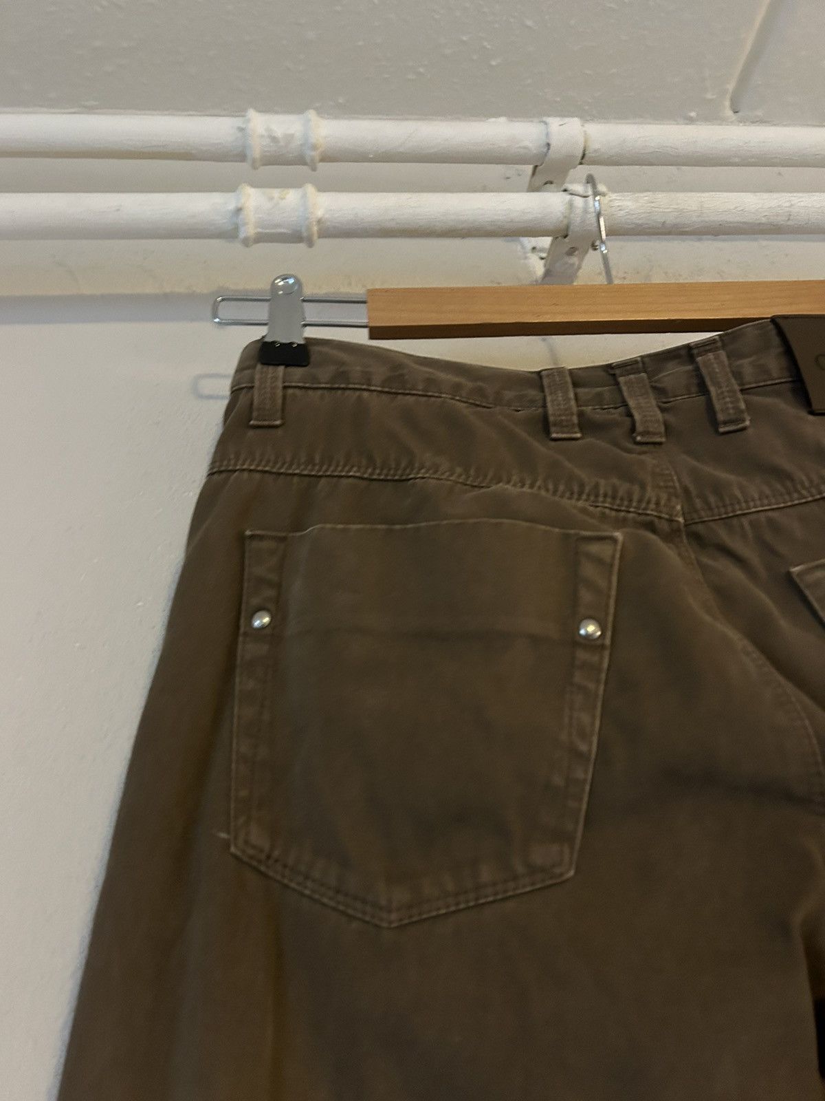 Gucci Gucci Olive-Brown Skinny Cotton Jeans Size US 30 / EU 46 - 10 Thumbnail