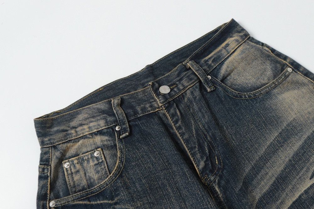 Vintage Men's American Retro Punk Scimitar-Cut Jeans Size US 32 / EU 48 - 3 Thumbnail