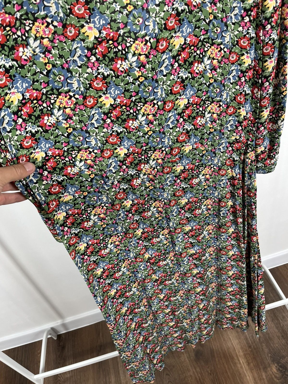 Sezane Sézane floral midi dress women’s size 42 EU 10 UK boho style Size L / US 10 / IT 46 - 17 Thumbnail