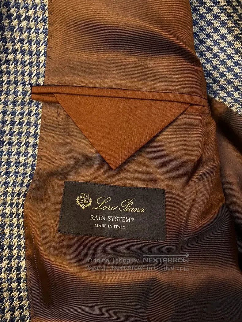 Loro Piana LoroPiana Handmade Waterproof Blazer Jacket. Size US L / EU 52-54 / 3 - 7 Thumbnail