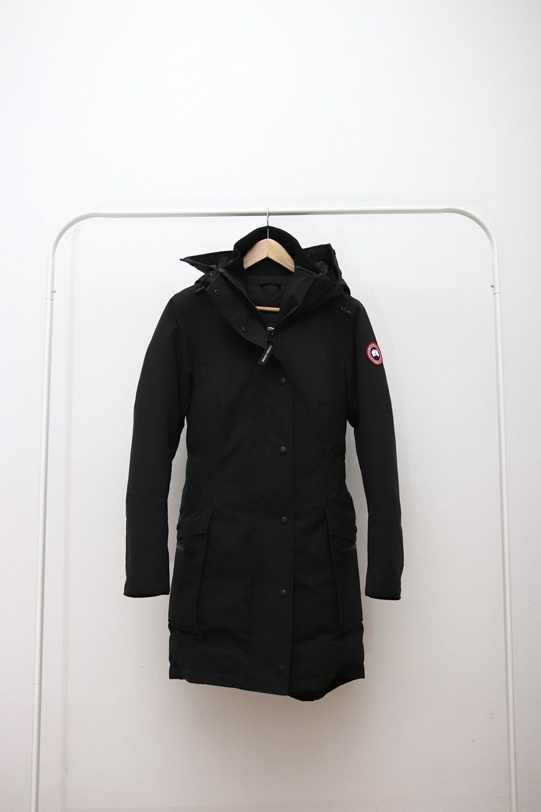 Canada Goose Canada Goose Black Down Parka Adjustable Waist Modern Fit Size S / US 4 / IT 40 - 12 Thumbnail