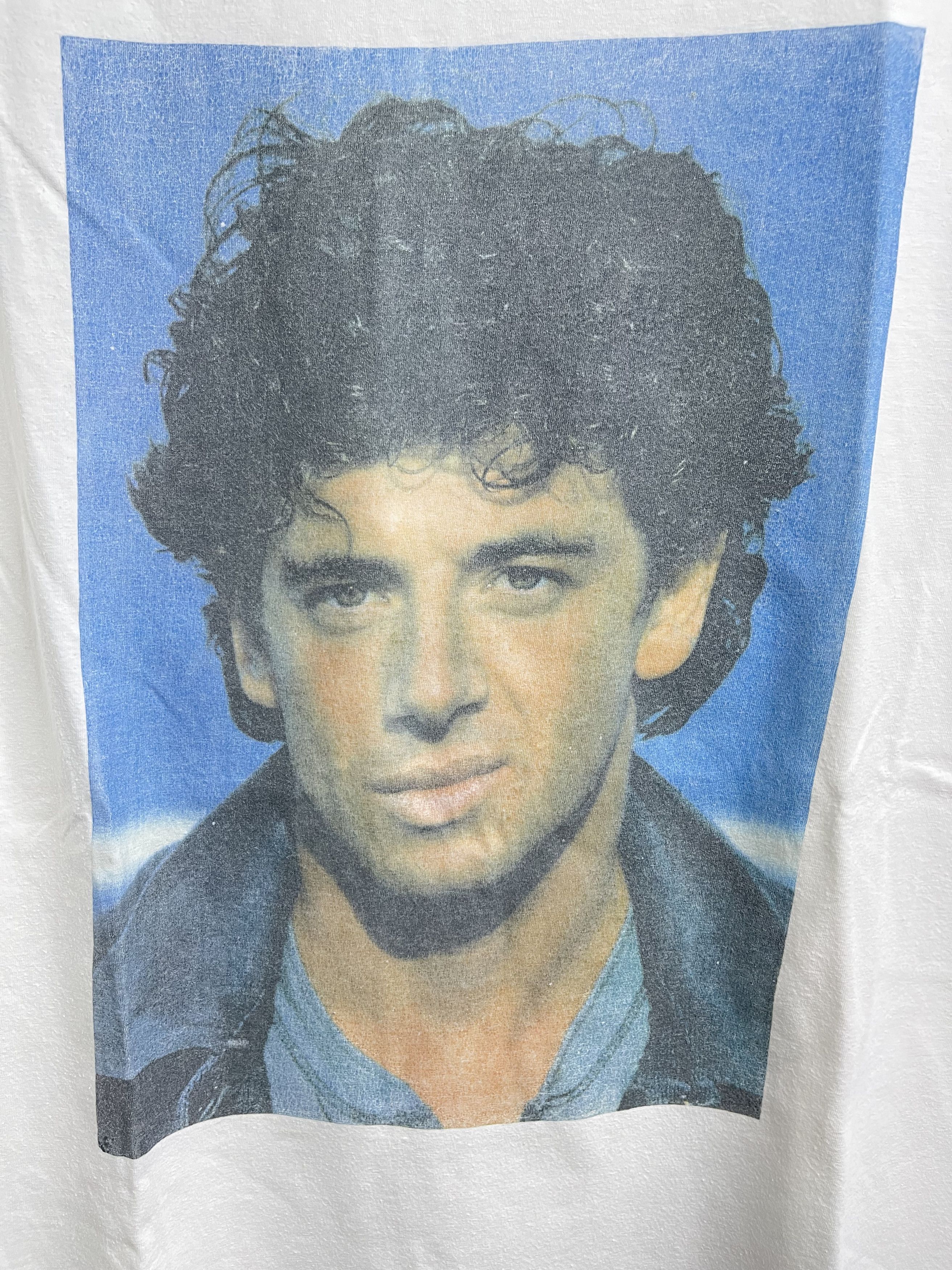 Vintage Vintage Patrick Bruel Photo Portrait 80-90s. Tee XL Size US XL / EU 56 / 4 - 2 Thumbnail