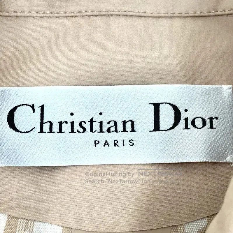 Dior Dior Beige Cotton Women's Jacket . Size XS / US 0-2 / IT 36-38 - 4 Thumbnail
