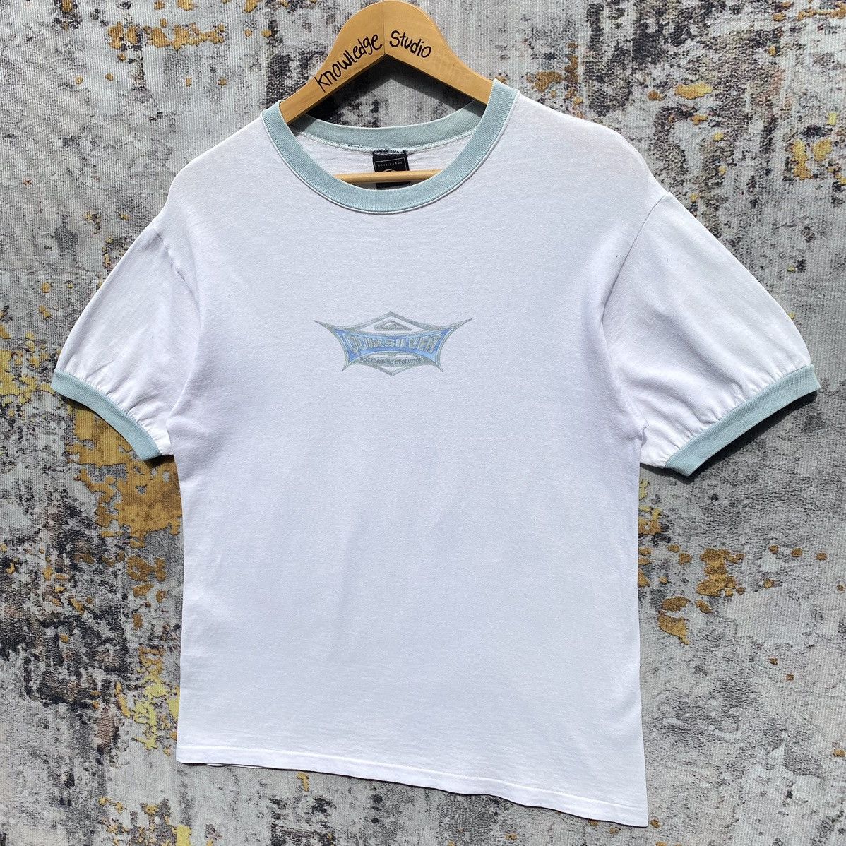 Quiksilver Vintage Quiksilver Boardriding Evolution Ringger Shirt Size US S / EU 44-46 / 1 - 3 Thumbnail