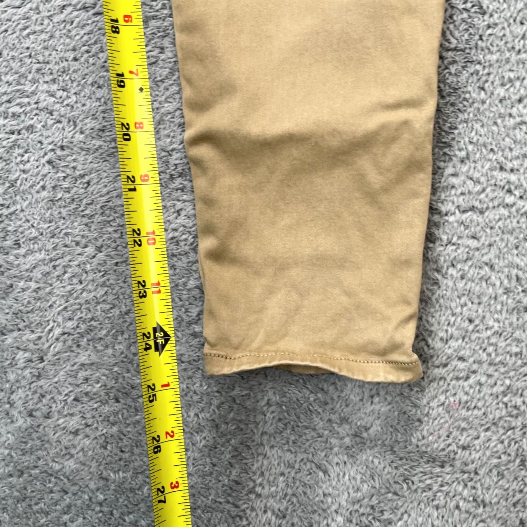 American Eagle Outfitters VINTAGE? No. American Eagle Outfitters Jeans Womens 12 Beige Jegging Super Stretch X Preppy Shirt? Size 34" / US 12 / IT 48 - 7 Thumbnail