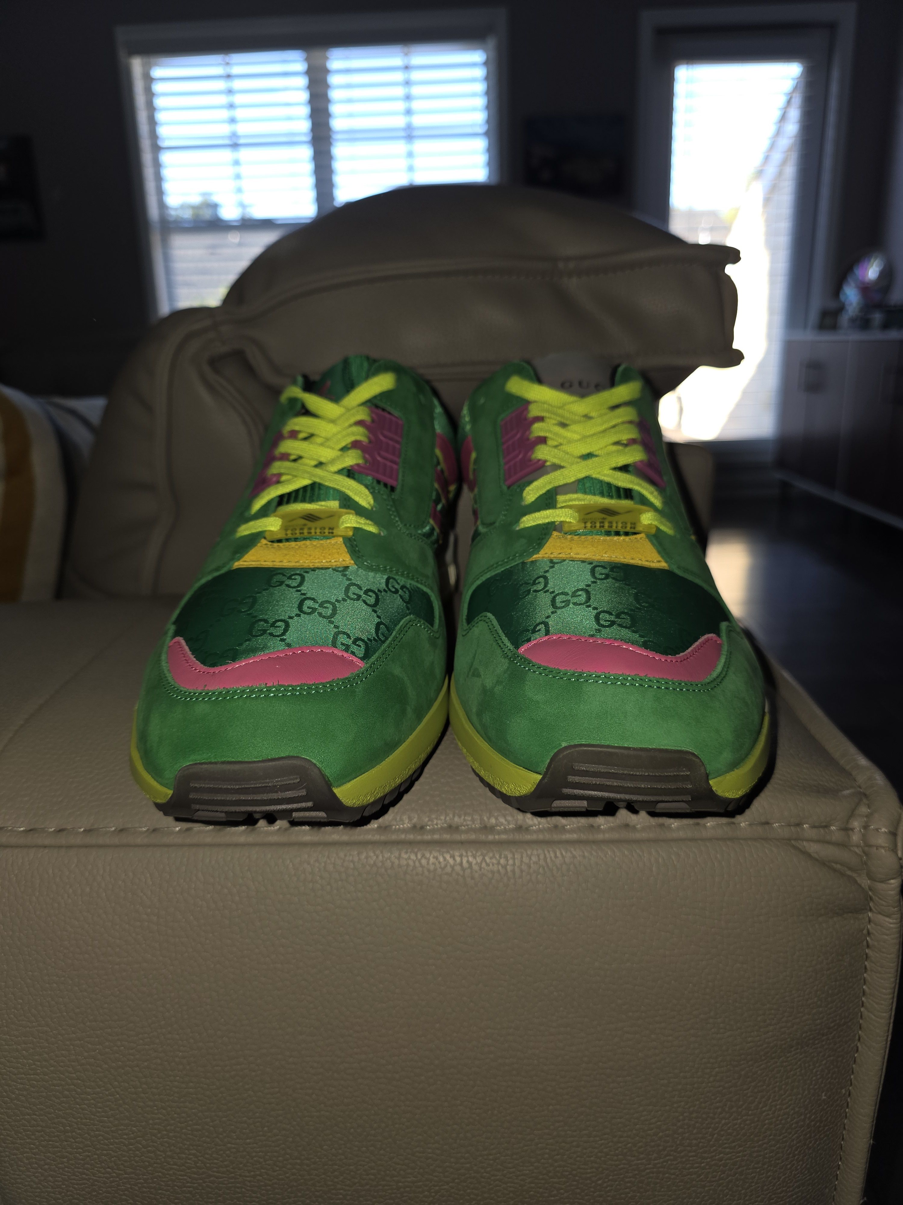 Adidas × Gucci ZX 8000 GG MONOGRAM Size US 11.5 / EU 44-45 - 6 Thumbnail