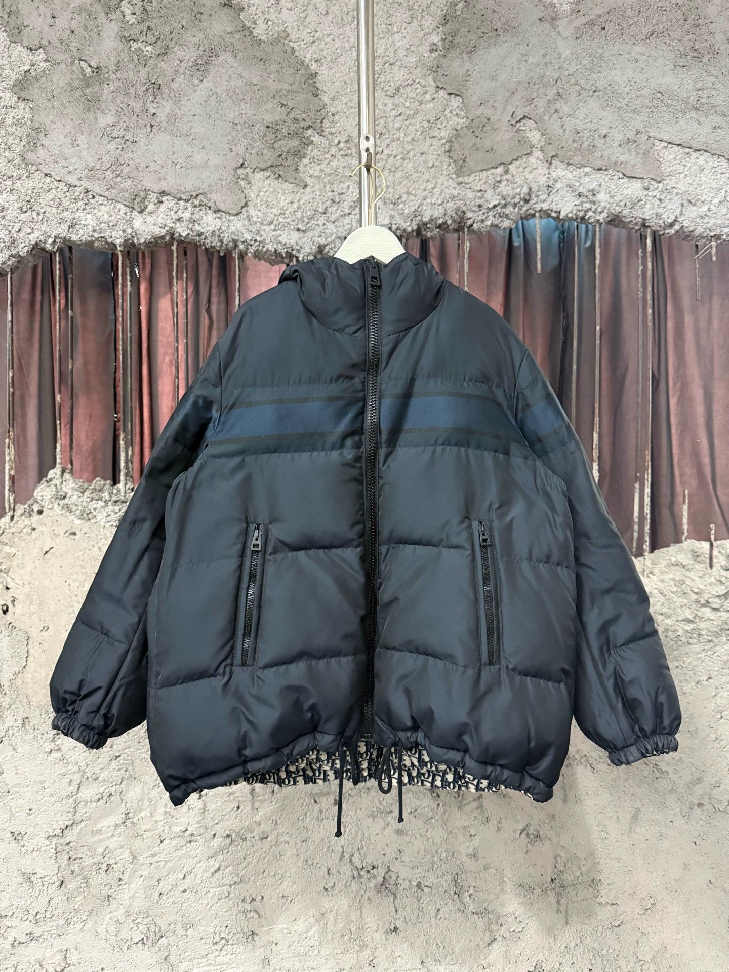 Dior Dior Oblique Double-Face Down Jacket XS Size XS / US 0-2 / IT 36-38 - 4 Thumbnail