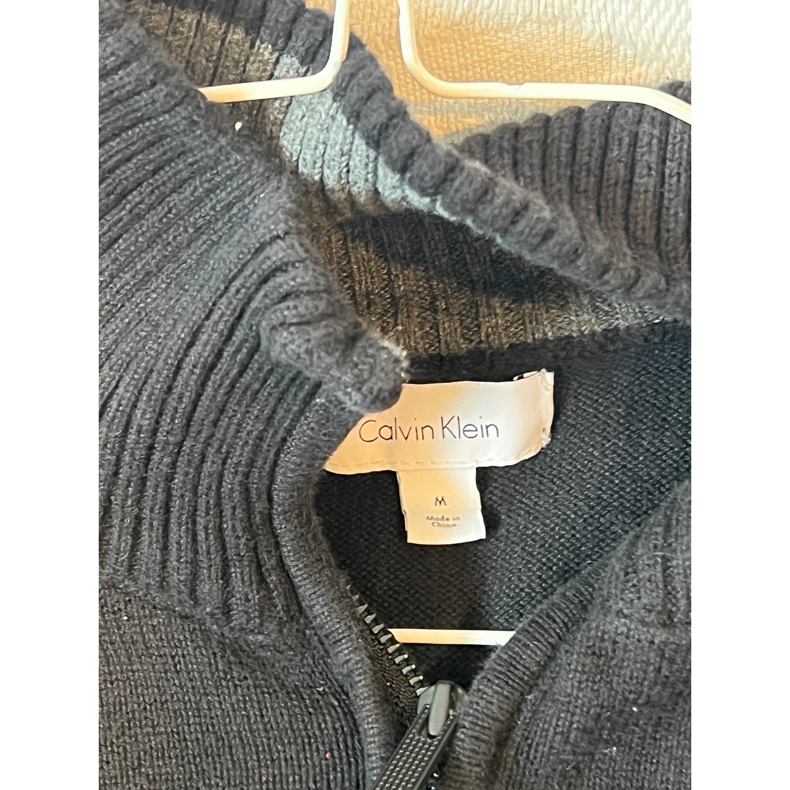 Calvin Klein Calvin Klein 1/4 Zip Pullover Mens M Size US M / EU 48-50 / 2 - 3 Thumbnail