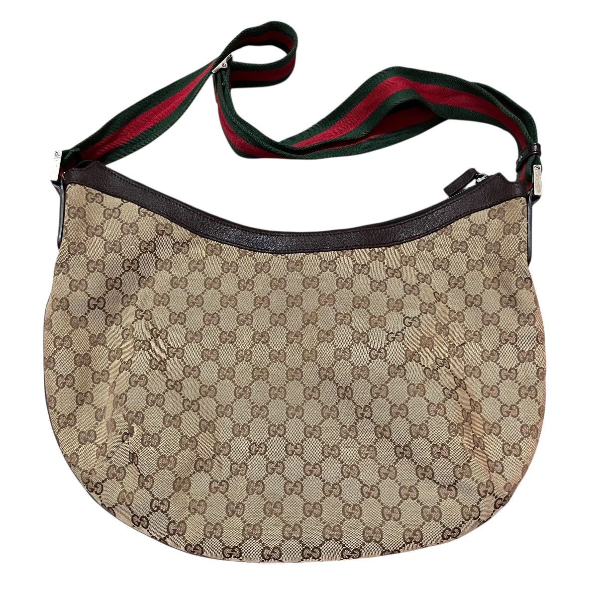 Gucci Authentic Gucci Monogram GG Banana Large Sling Bag Size ONE SIZE - 2 Thumbnail