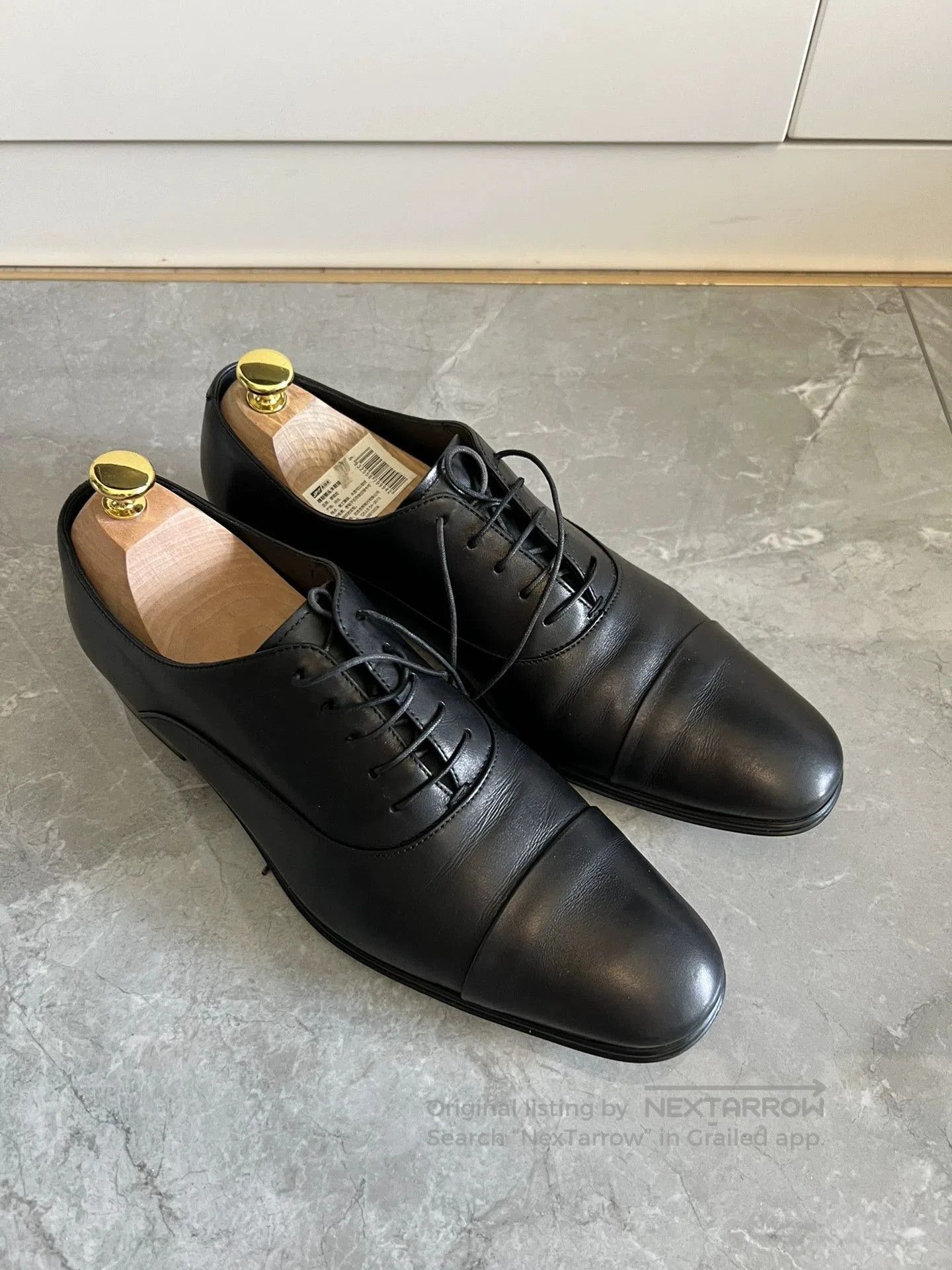 Salvatore Ferragamo Salvatore Ferragamo Men's Classic Leather Shoes 9. Size US 10 / EU 43 - 1 Thumbnail