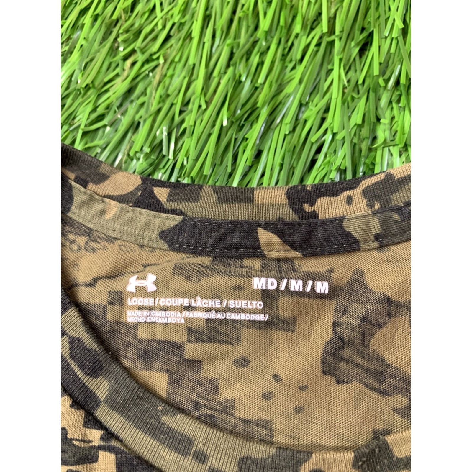 Under Armour Under Armour CAMO Jersey T-Shirt Mens Casual Shirt M Camouflage 2023 Jersey Short Sleeve Crew Neck Classic Fit Size US M / EU 48-50 / 2 - 6 Thumbnail