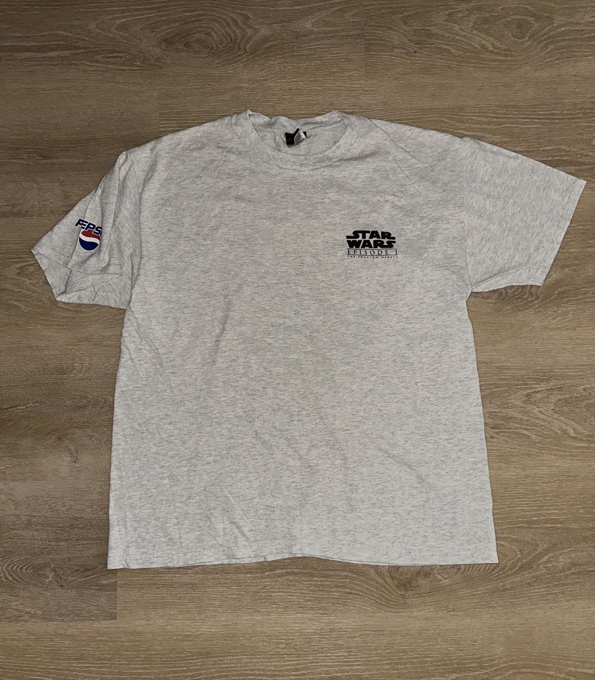 Star Wars × Vintage Vintage 90s Star Wars Episode One The Phantom Menace T-Shirt Size US XL / EU 56 / 4 - 2 Thumbnail