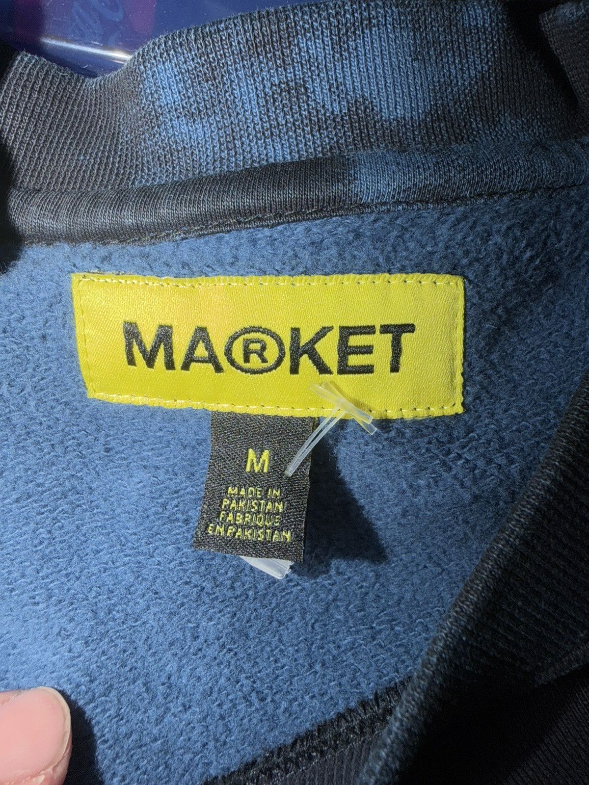 Market NWOT Market Shattered Backboard Crewneck Sweatshirt AOP Size US M / EU 48-50 / 2 - 3 Thumbnail