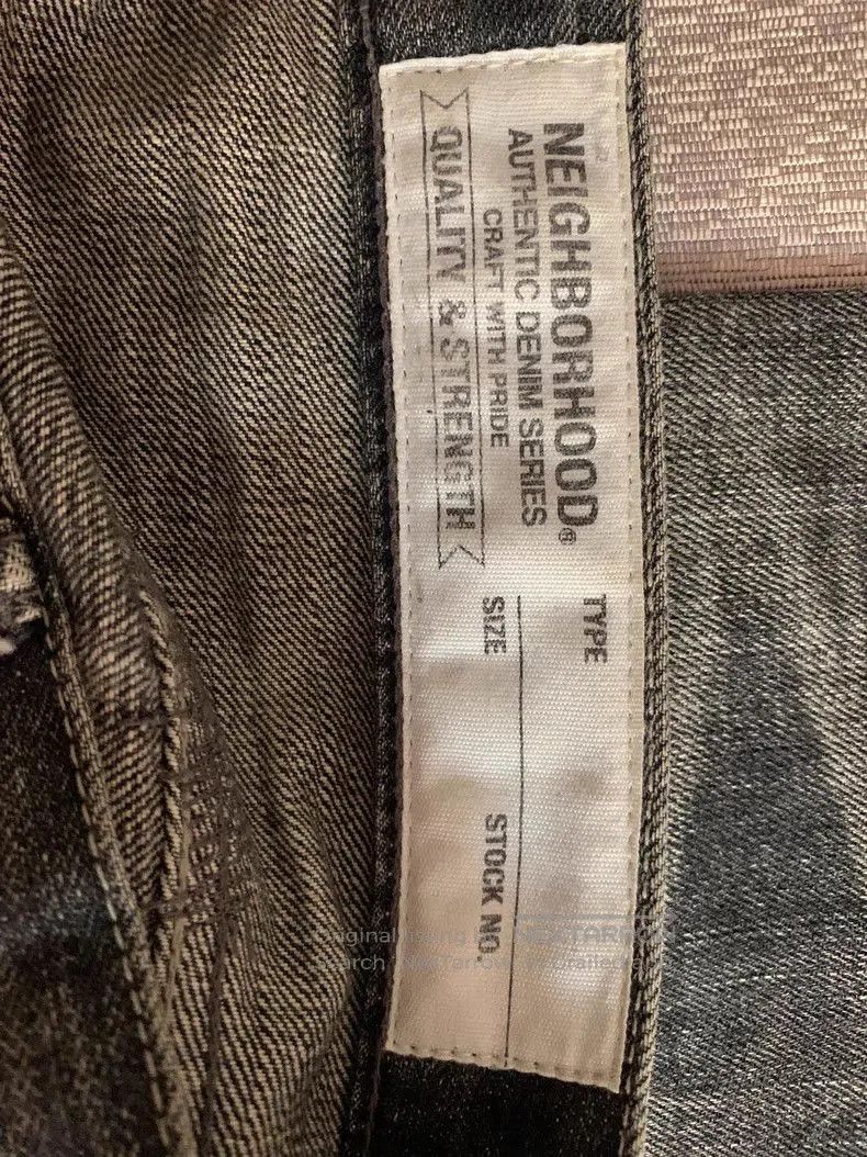Neighborhood Neighborhood Haven collaborative jeans nbhd denim king 15AW Size US 27 - 4 Thumbnail
