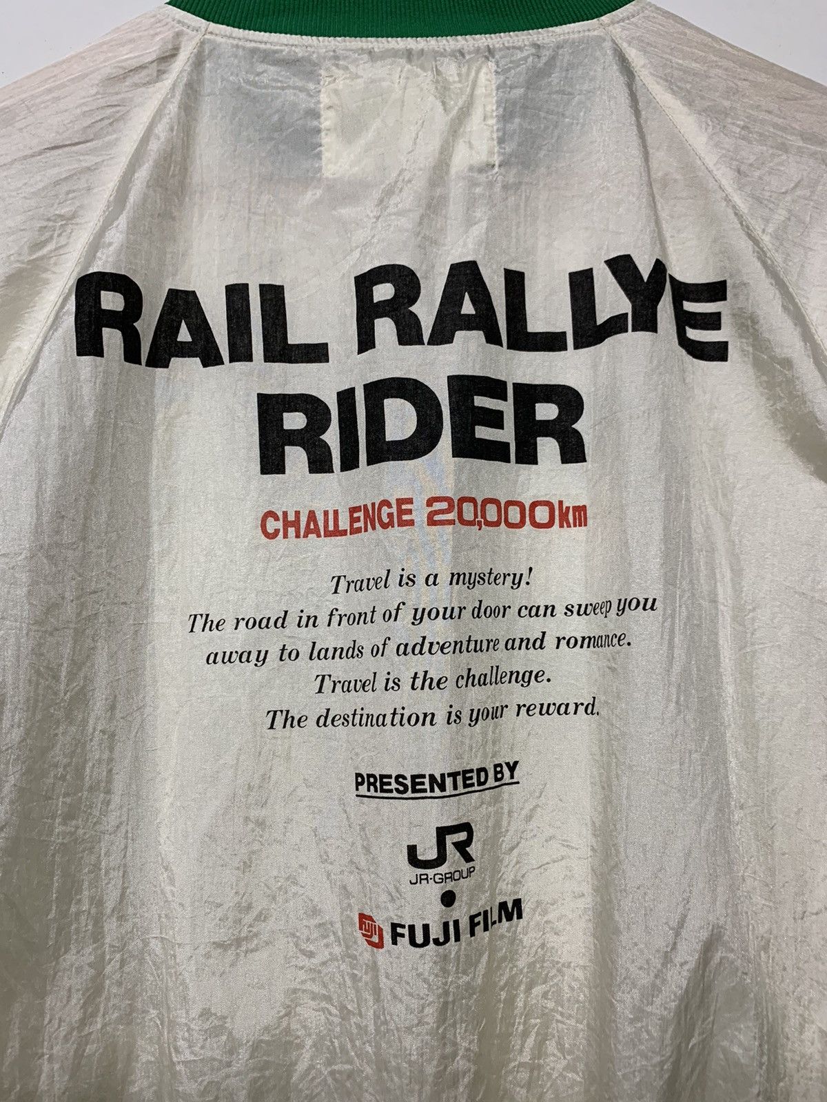 Vintage Vintage 90's FujiFilm "Rail Rallye Rider Challenge" Jacket Size US M / EU 48-50 / 2 - 5 Thumbnail