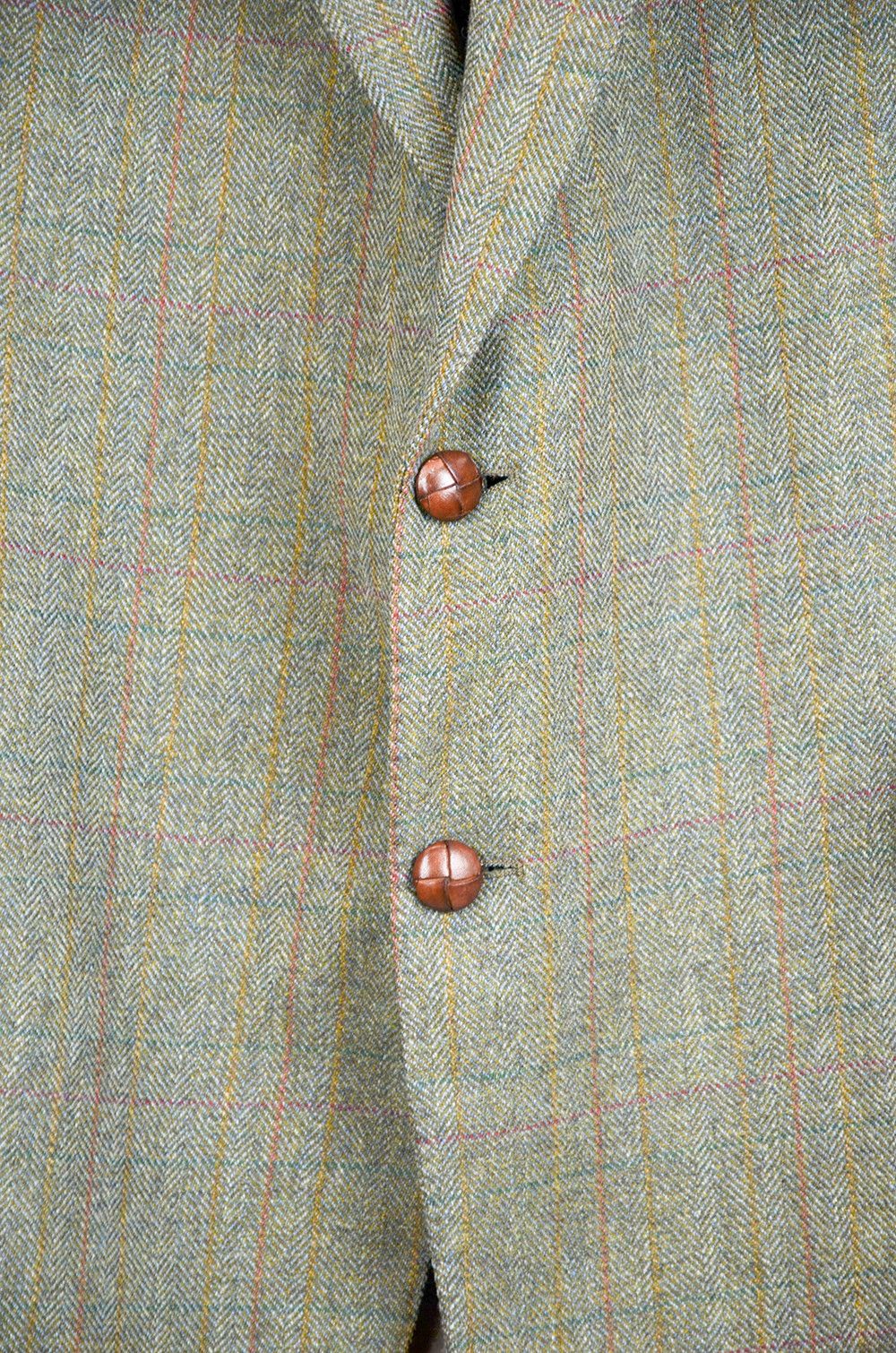 Burberry Burberrys’ Vintage Tweed Wool Blazer – Made in Germany - 52 Size 52R - 3 Thumbnail