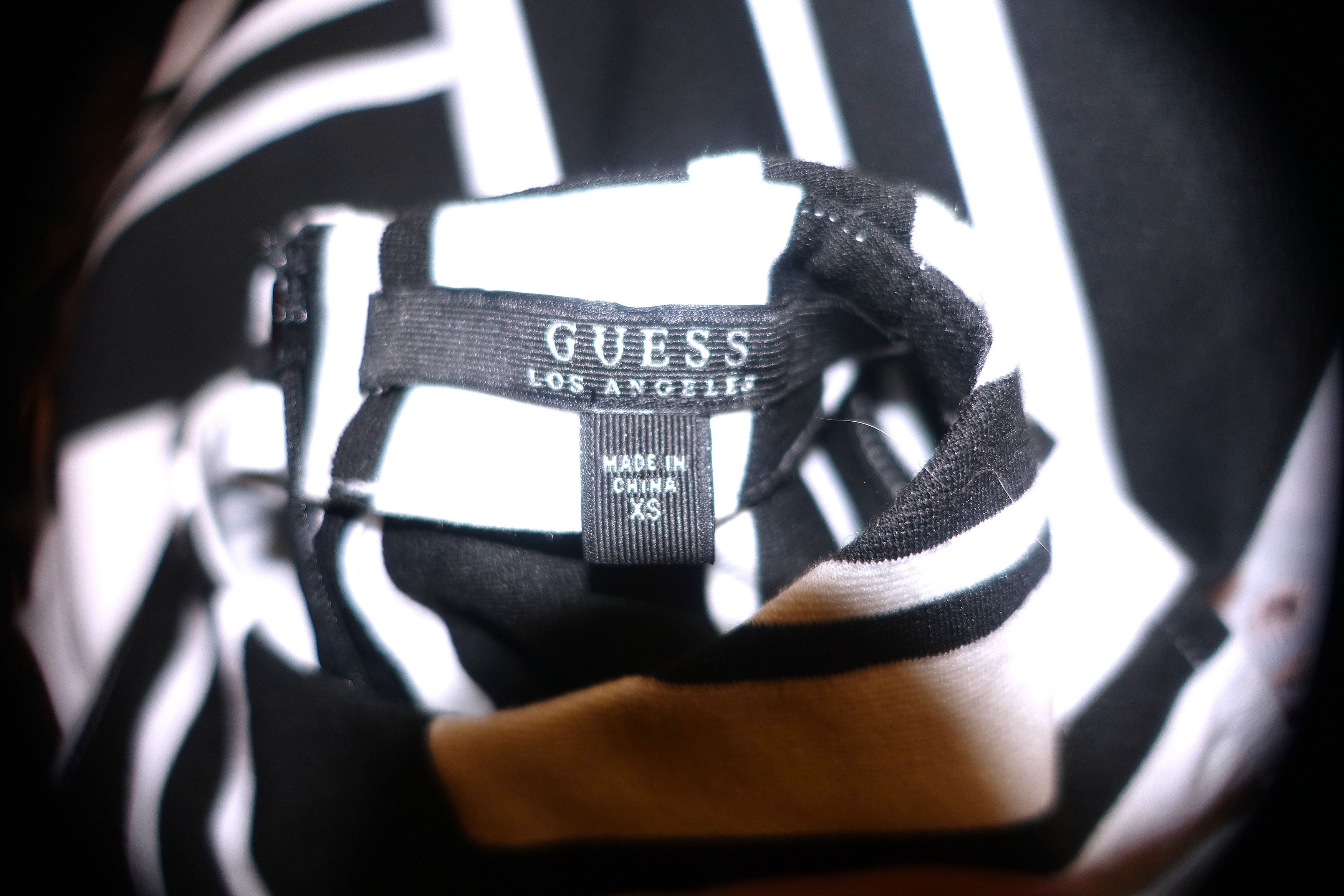 Guess Guess Black White Striped Top XS Size XS / US 0-2 / IT 36-38 - 7 Thumbnail