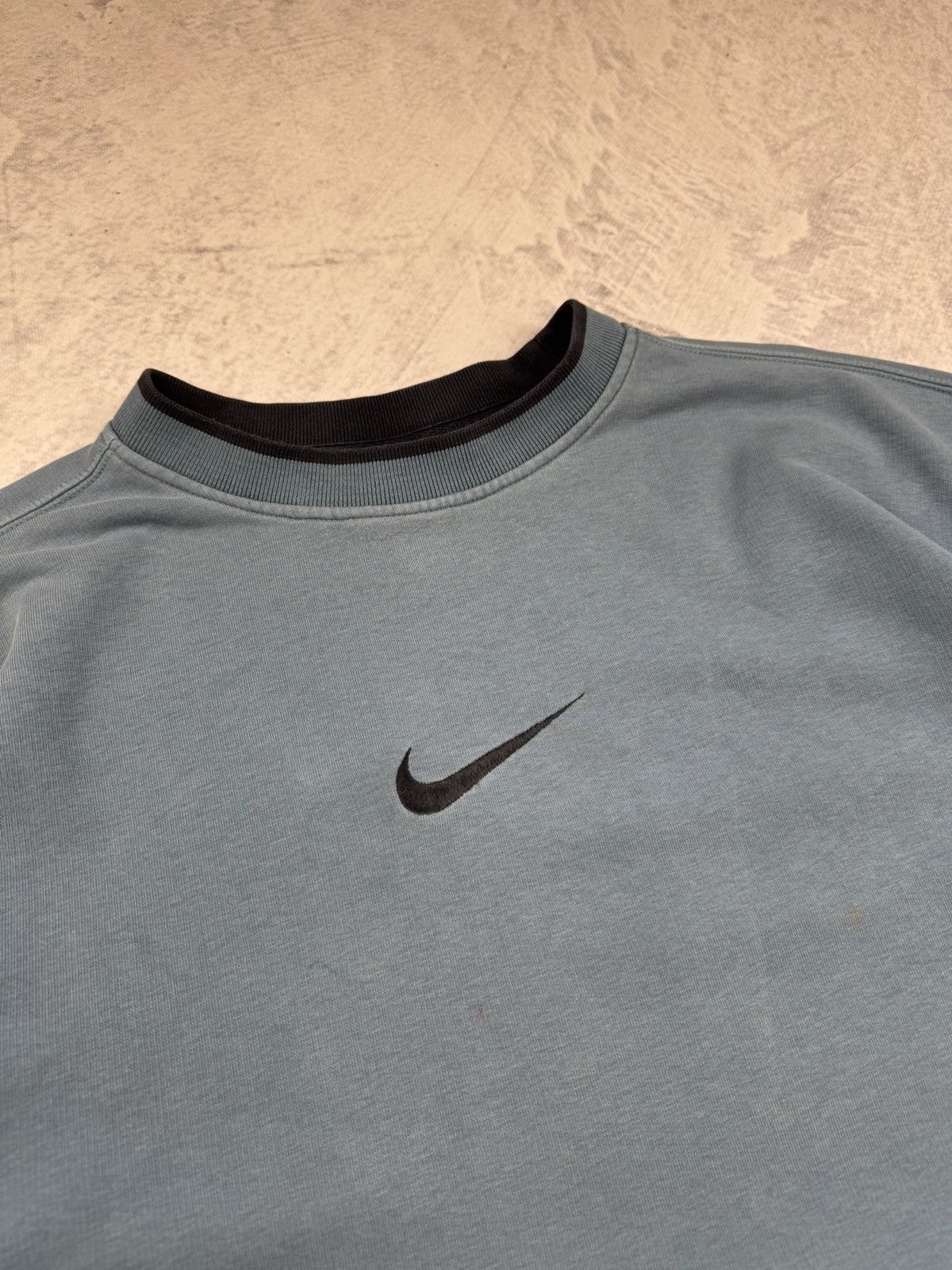 Nike × Vintage NIKE VINTAGE CENTER LOGO OVERSIZE BOXY SWEATSHIRT Size US XL / EU 56 / 4 - 3 Thumbnail