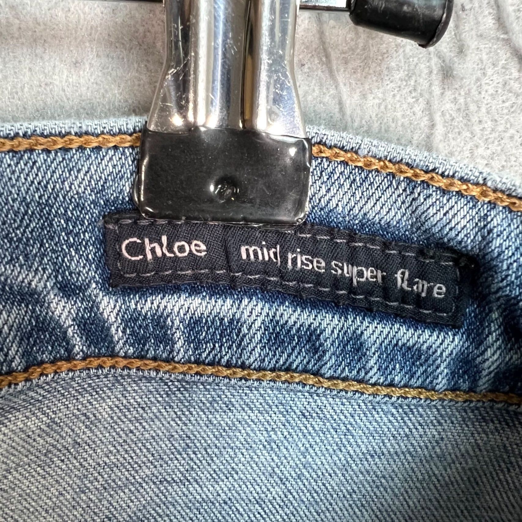 Citizens Of Humanity Citizens Of Humanity Jeans Womens 28 Chloe Mid Rise Super Flare Light Wash Denim Size 28" / US 6 / IT 42 - 4 Thumbnail