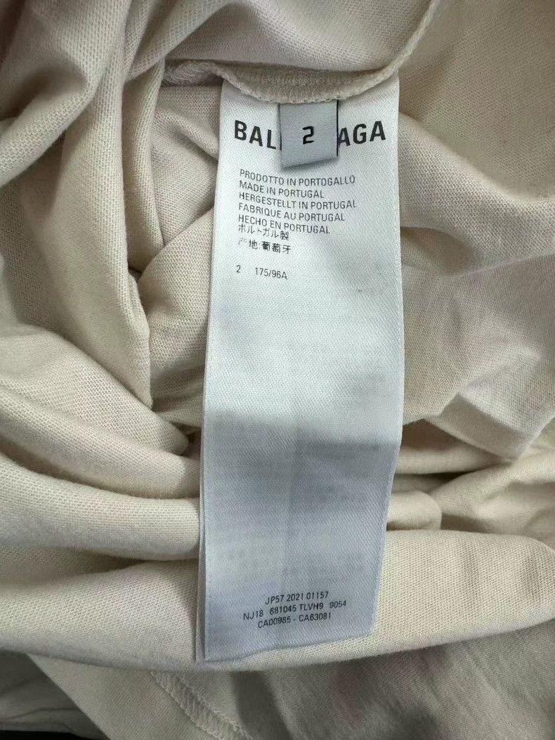 Balenciaga Balenciaga Back letter short sleeve Size US S / EU 44-46 / 1 - 7 Thumbnail