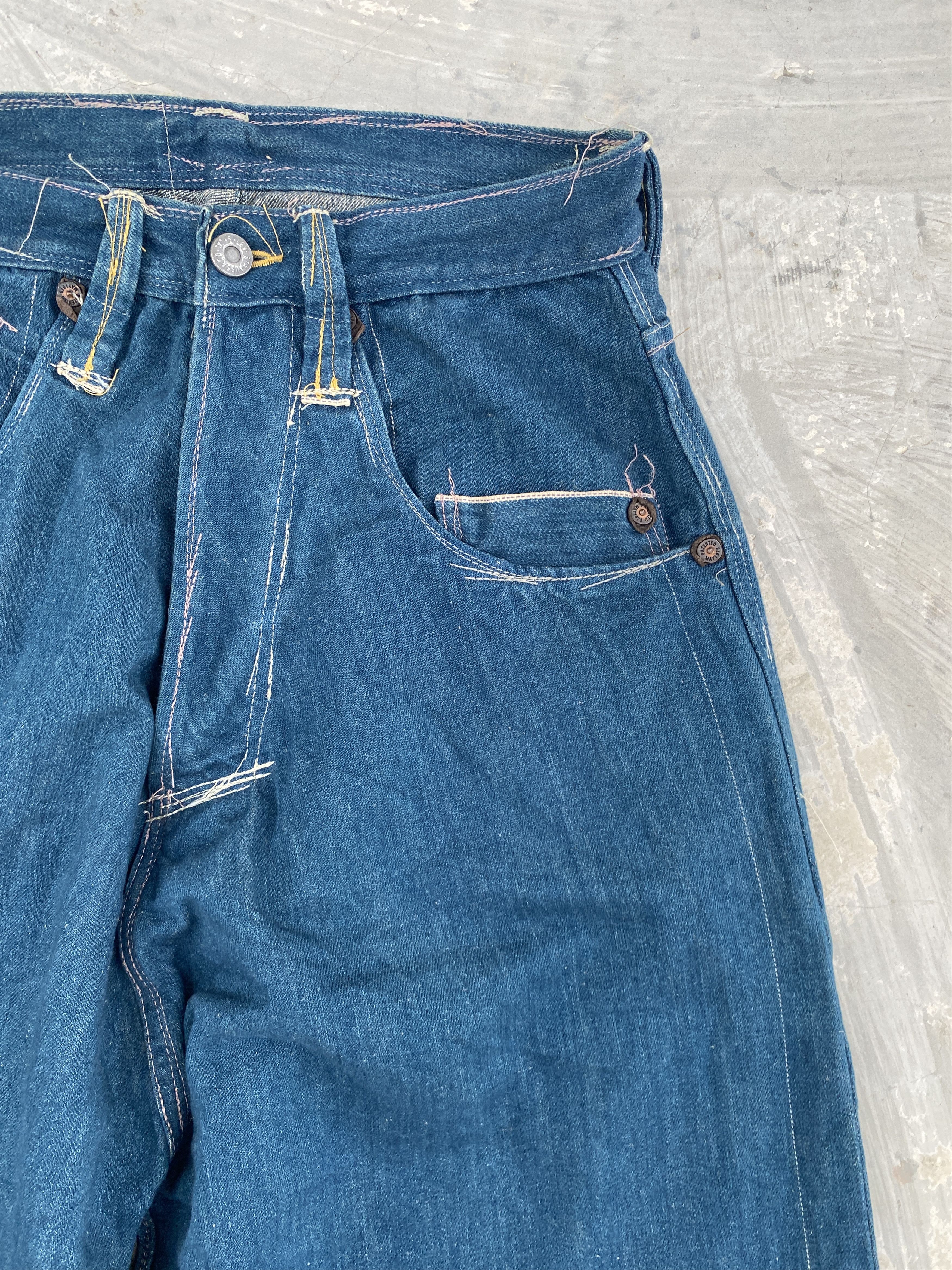 Levi's × Levi's Vintage Clothing Levis RED Slouch 2009SS Sarrouel Selvedge Jeans Size US 29 - 4 Thumbnail