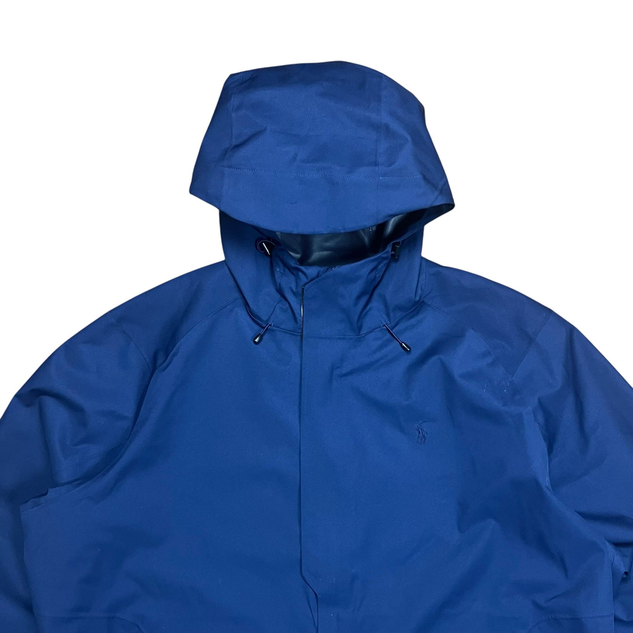 Polo Ralph Lauren Polo Ralph Lauren Performance Hooded Blue Jacket - XXL Size US XXL / EU 58 / 5 - 2 Thumbnail