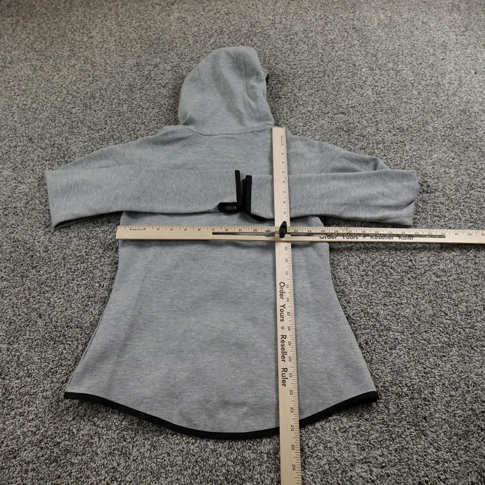 Nike Nike Hoodie Womens S Gray Tech Fleece Full Zip Sweatshirt Track Jacket Athletic Size S / US 4 / IT 40 - 6 Thumbnail