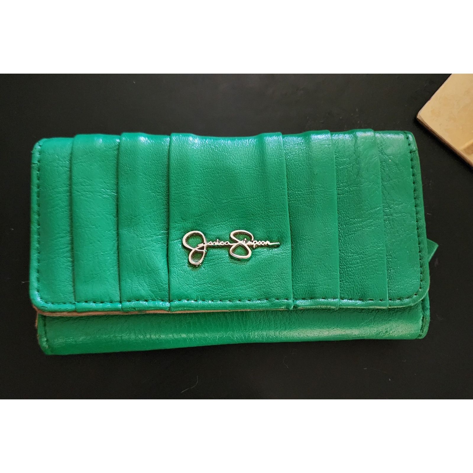 Jessica Simpson Vintage Jessica Simpson green leather wallet Size ONE SIZE - 1 Thumbnail