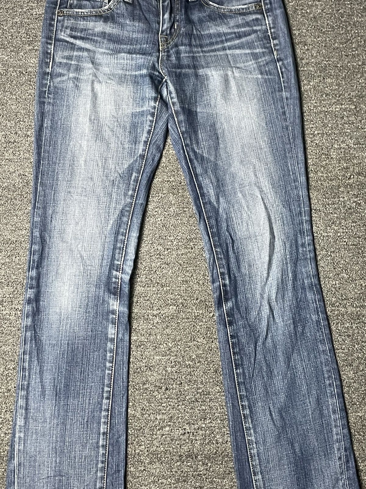 Japanese Brand × Uniqlo × Vintage UNIQLO Brand Slim Fit Denim Jeans (91) Size 28" / US 6 / IT 42 - 3 Thumbnail