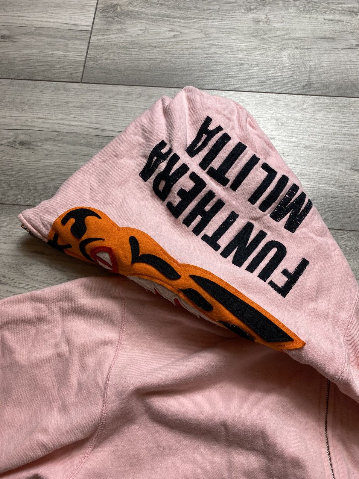 Bape Bape OG pink tiger full zip hoodie Size US L / EU 52-54 / 3 - 4 Thumbnail
